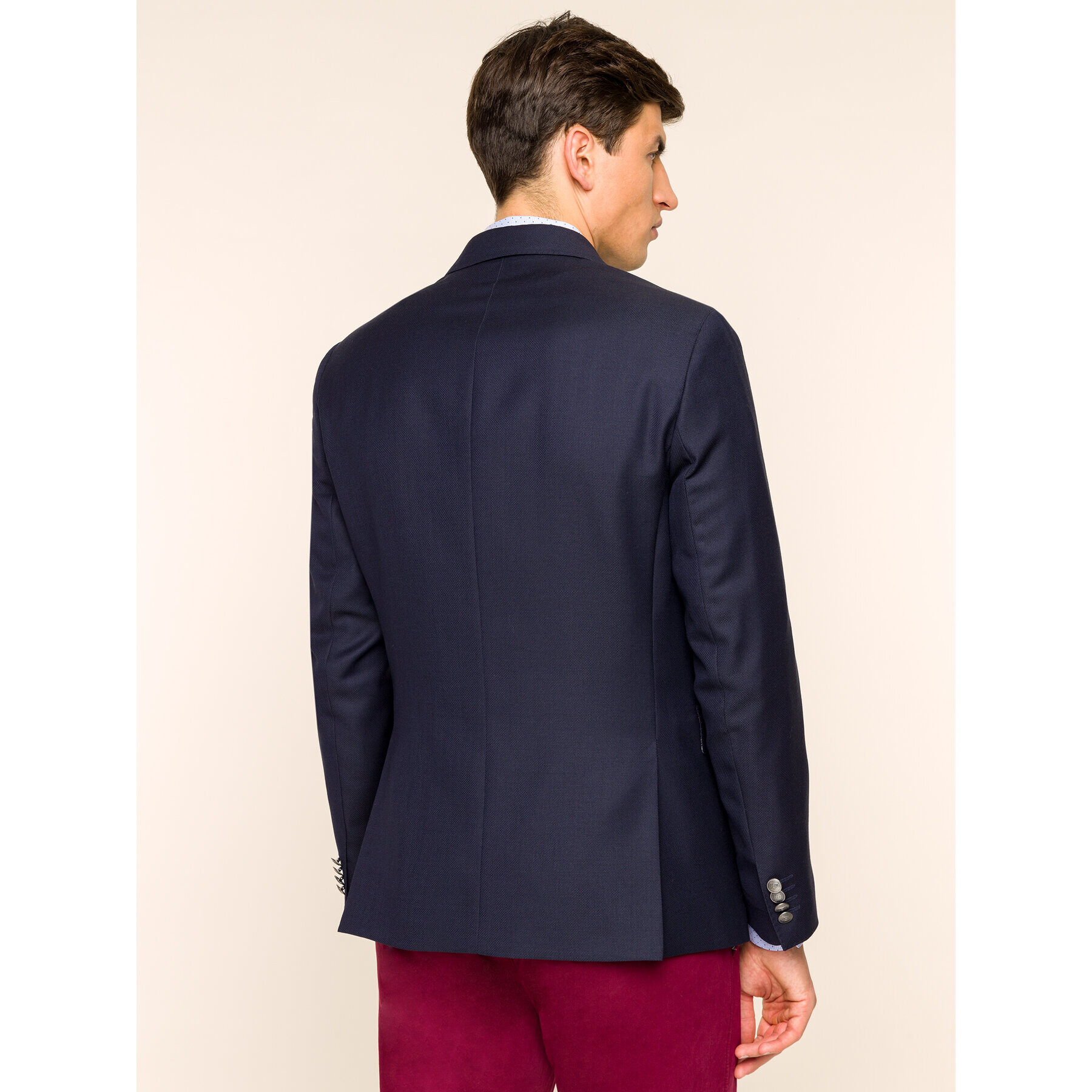 Tommy Hilfiger Tailored Sacou TT0TT02201 Bleumarin Regular Fit - Pled.ro