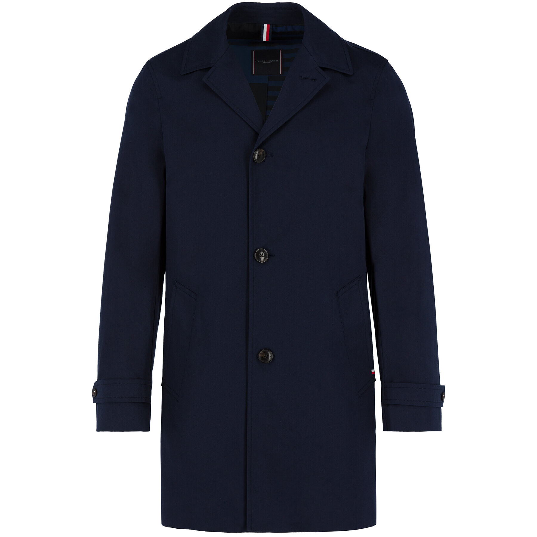 Tommy Hilfiger Tailored Trench Car TT0TT06368 Bleumarin Regular Fit - Pled.ro