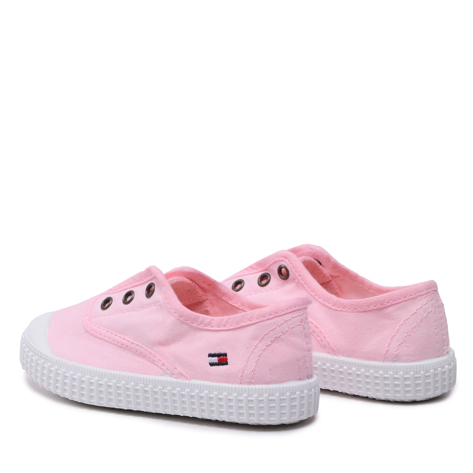 Tommy Hilfiger Teniși Low Cut Easy T1A9-32674-0890 S Roz - Pled.ro