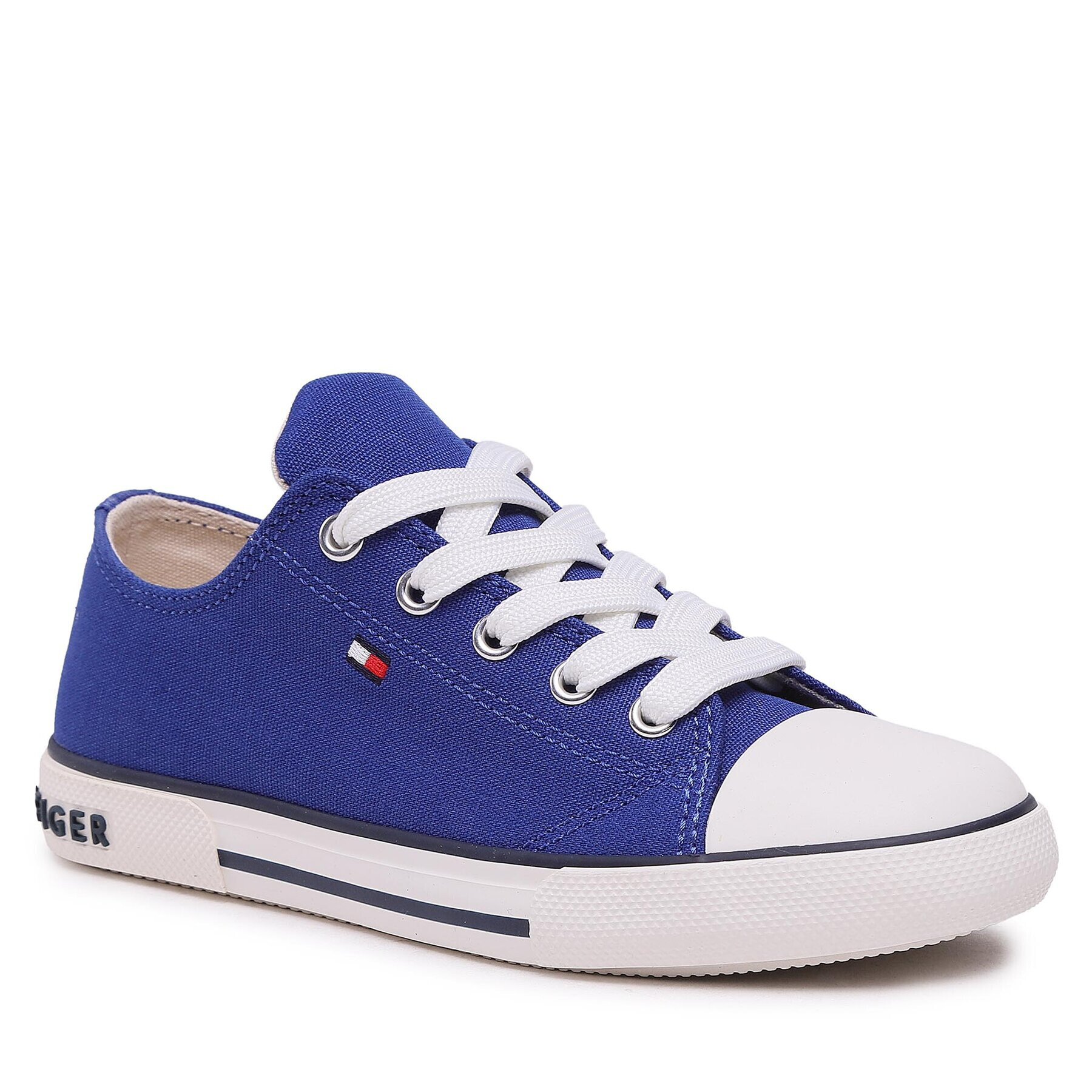 Tommy Hilfiger Teniși Low Cut Lace-Up Sneaker T3X4-32207-0890 M Bleumarin - Pled.ro