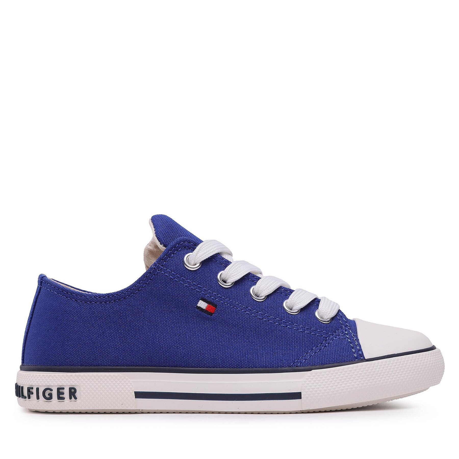 Tommy Hilfiger Teniși Low Cut Lace-Up Sneaker T3X4-32207-0890 M Bleumarin - Pled.ro