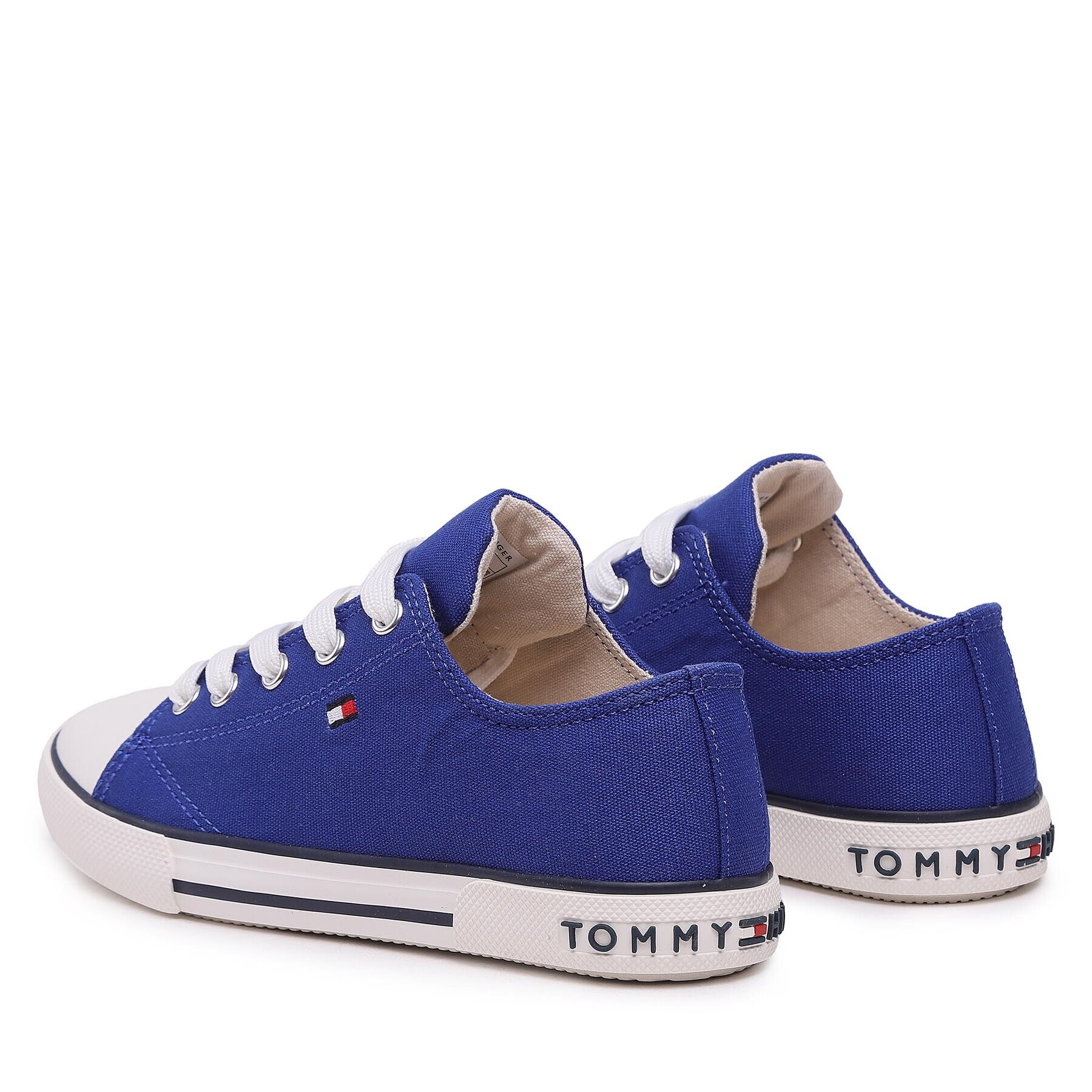 Tommy Hilfiger Teniși Low Cut Lace-Up Sneaker T3X4-32207-0890 M Bleumarin - Pled.ro