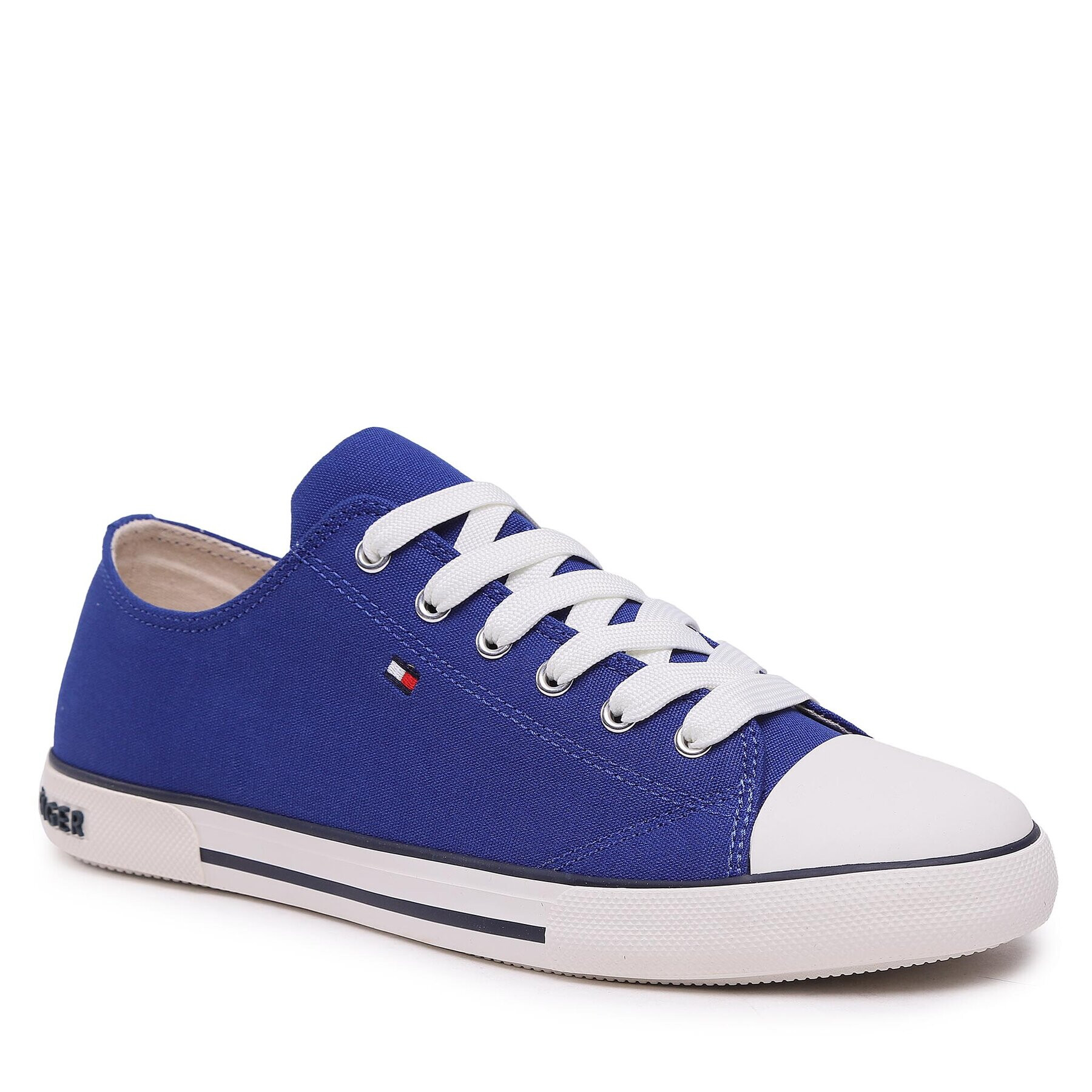 Tommy Hilfiger Teniși Low Cut Lace-Up Sneaker T3X4-32207-0890 S Bleumarin - Pled.ro