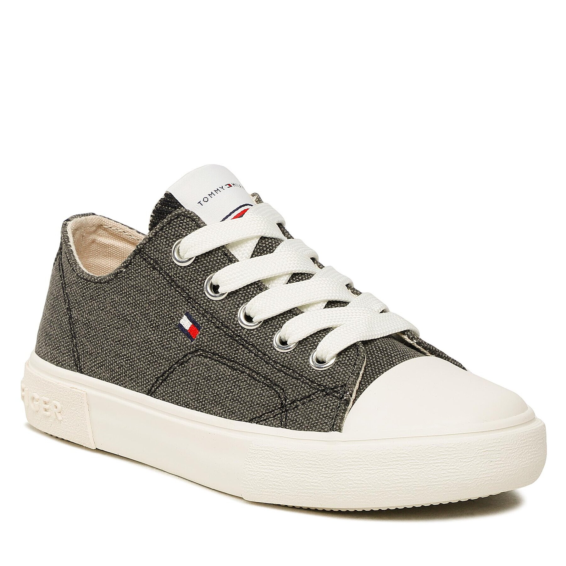 Tommy Hilfiger Teniși Low Cut Lace-Up Sneaker T3X9-32827-0890 M Negru - Pled.ro