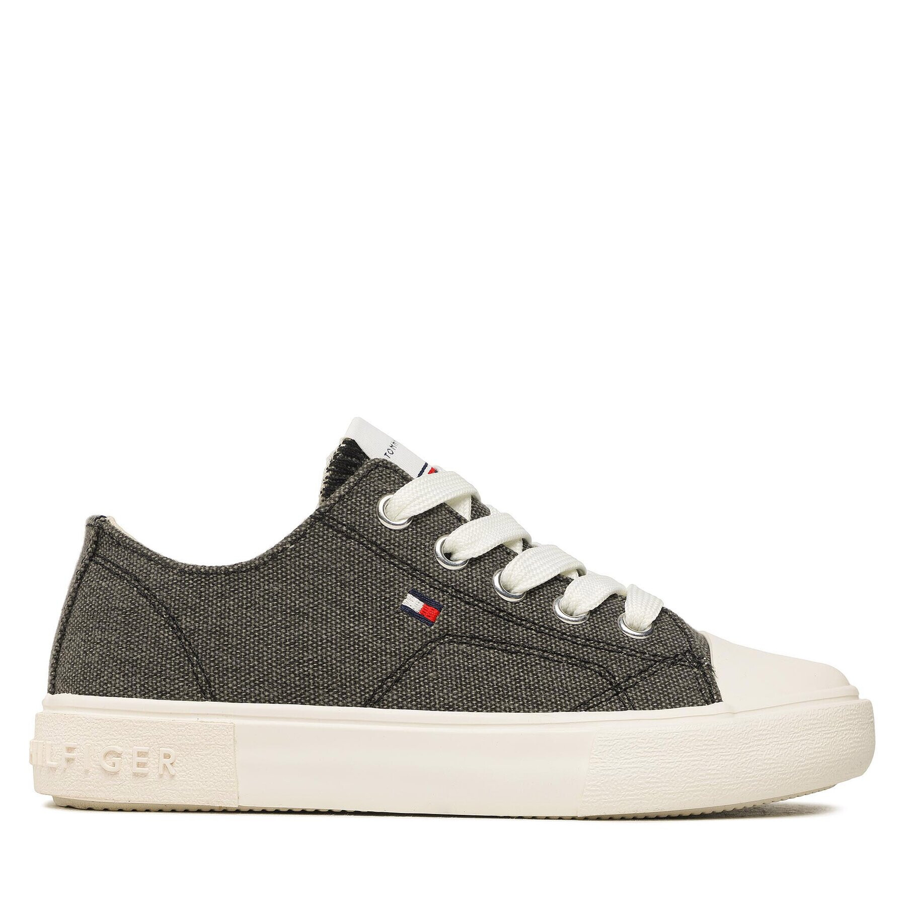 Tommy Hilfiger Teniși Low Cut Lace-Up Sneaker T3X9-32827-0890 M Negru - Pled.ro