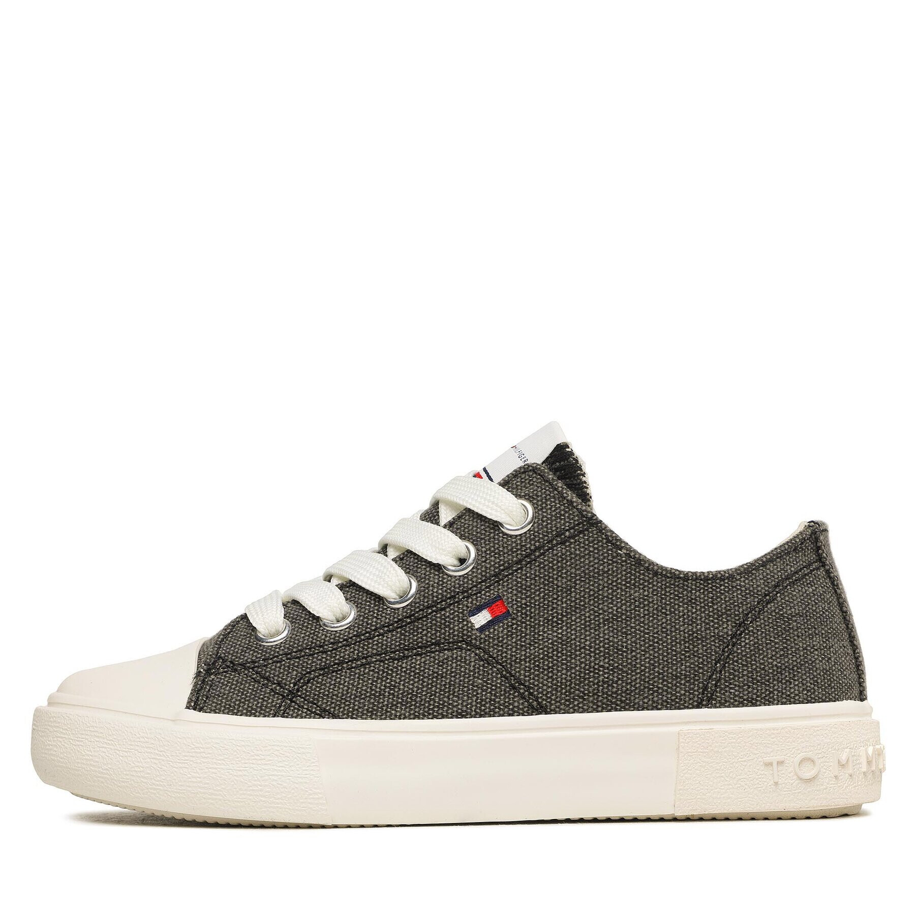 Tommy Hilfiger Teniși Low Cut Lace-Up Sneaker T3X9-32827-0890 M Negru - Pled.ro