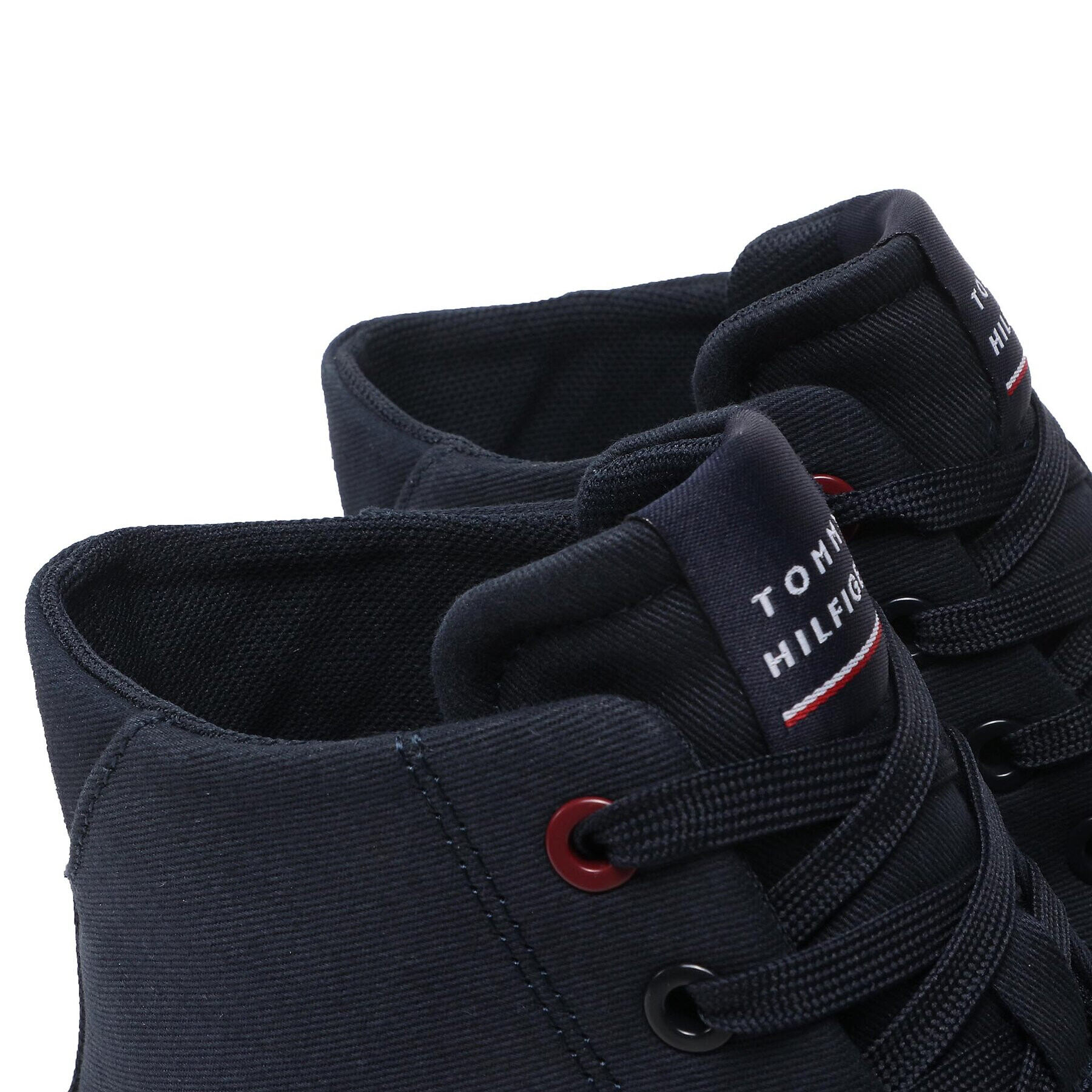 Tommy Hilfiger Teniși Th Hi Vulc Core Canvas FM0FM04729 Bleumarin - Pled.ro