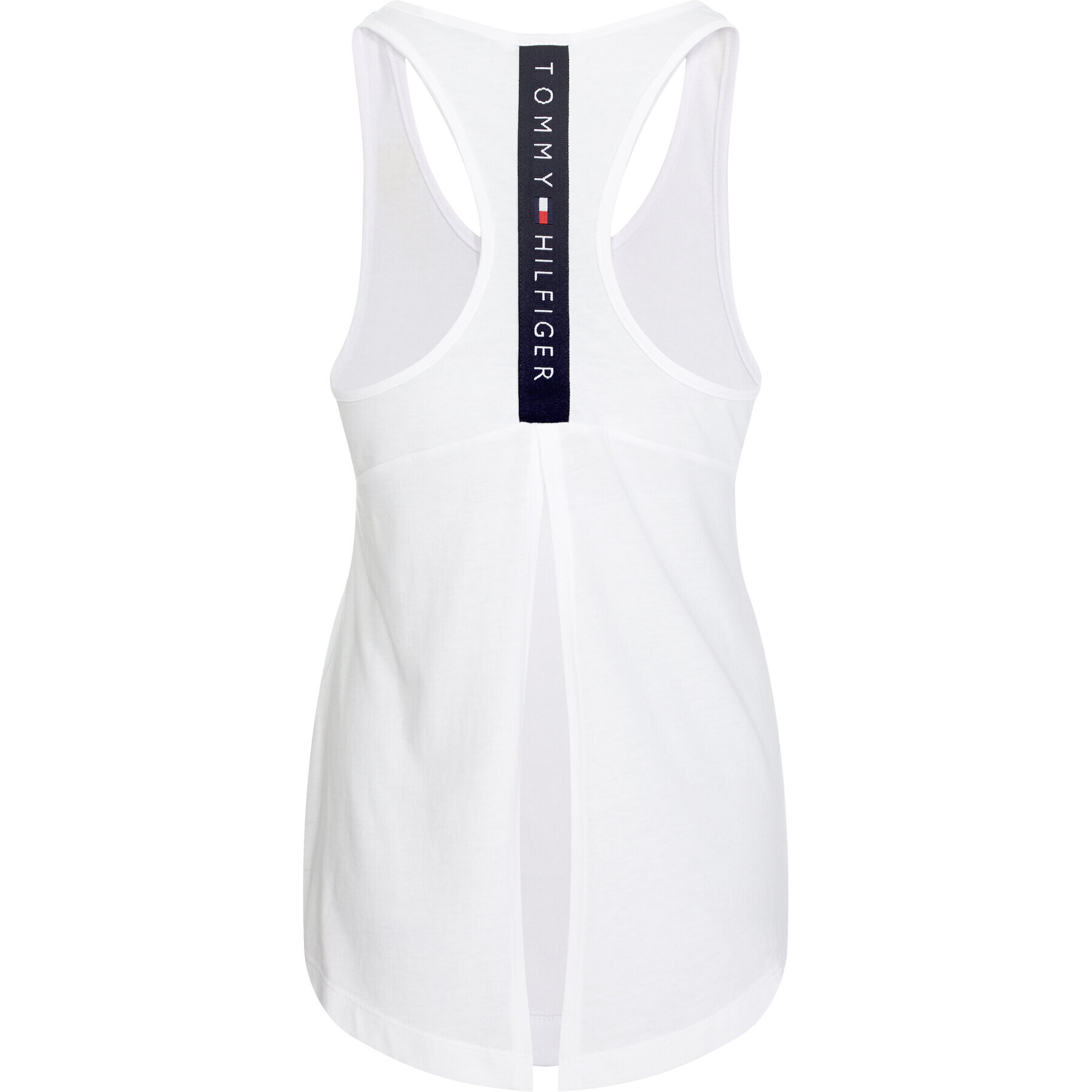 Tommy Hilfiger Top UW0UW02154 Alb Regular Fit - Pled.ro