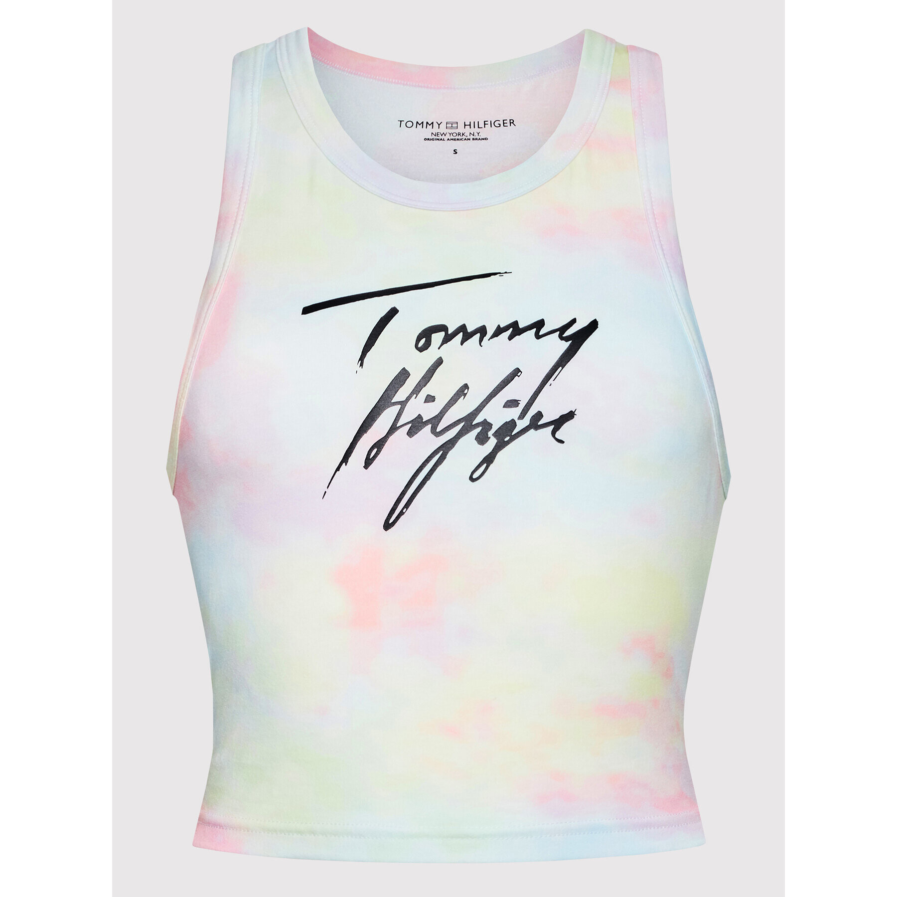 Tommy Hilfiger Top UW0UW03626 Colorat Regular Fit - Pled.ro