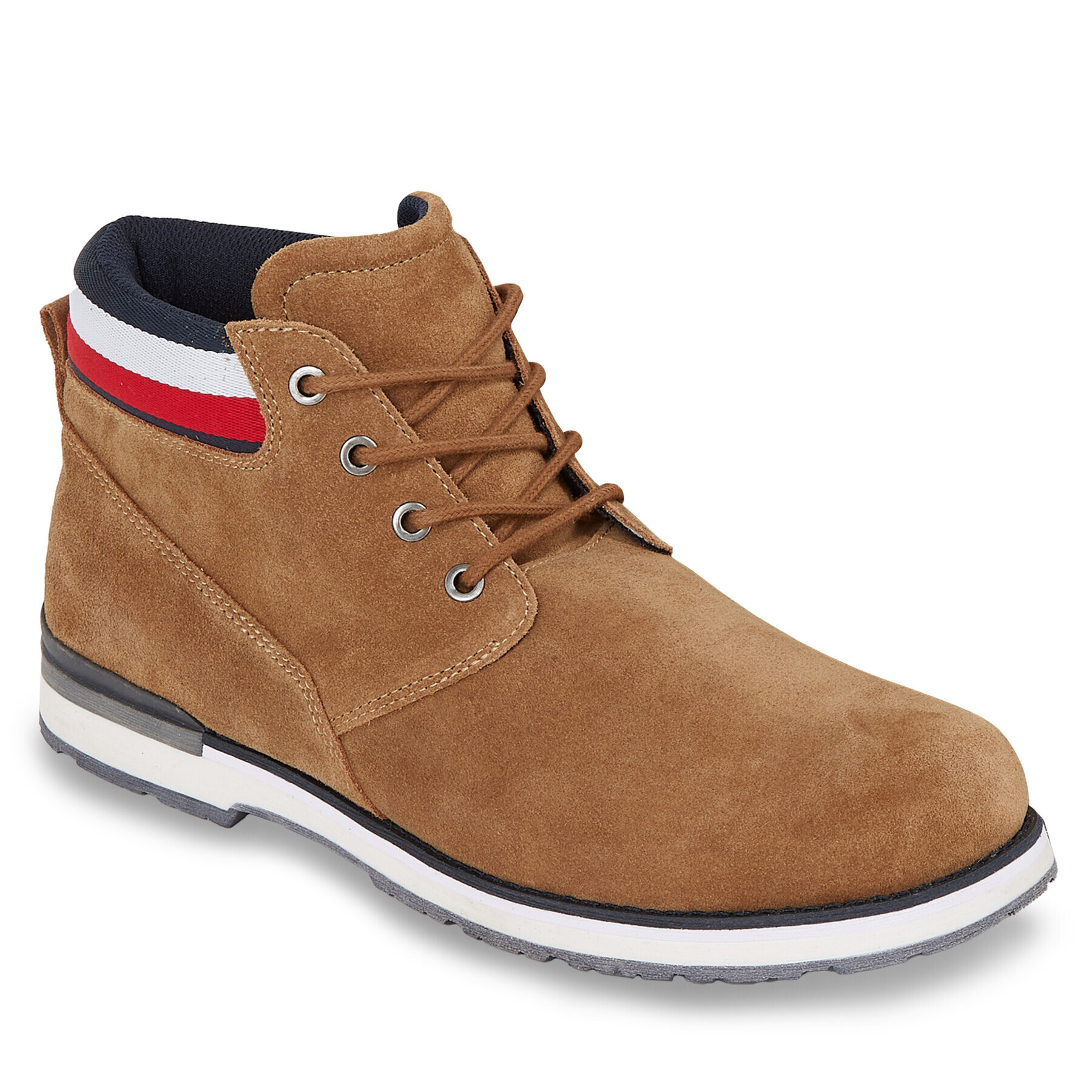 Tommy Hilfiger Trappers Core Hilfiger Suede Boot FM0FM04800 Maro - Pled.ro