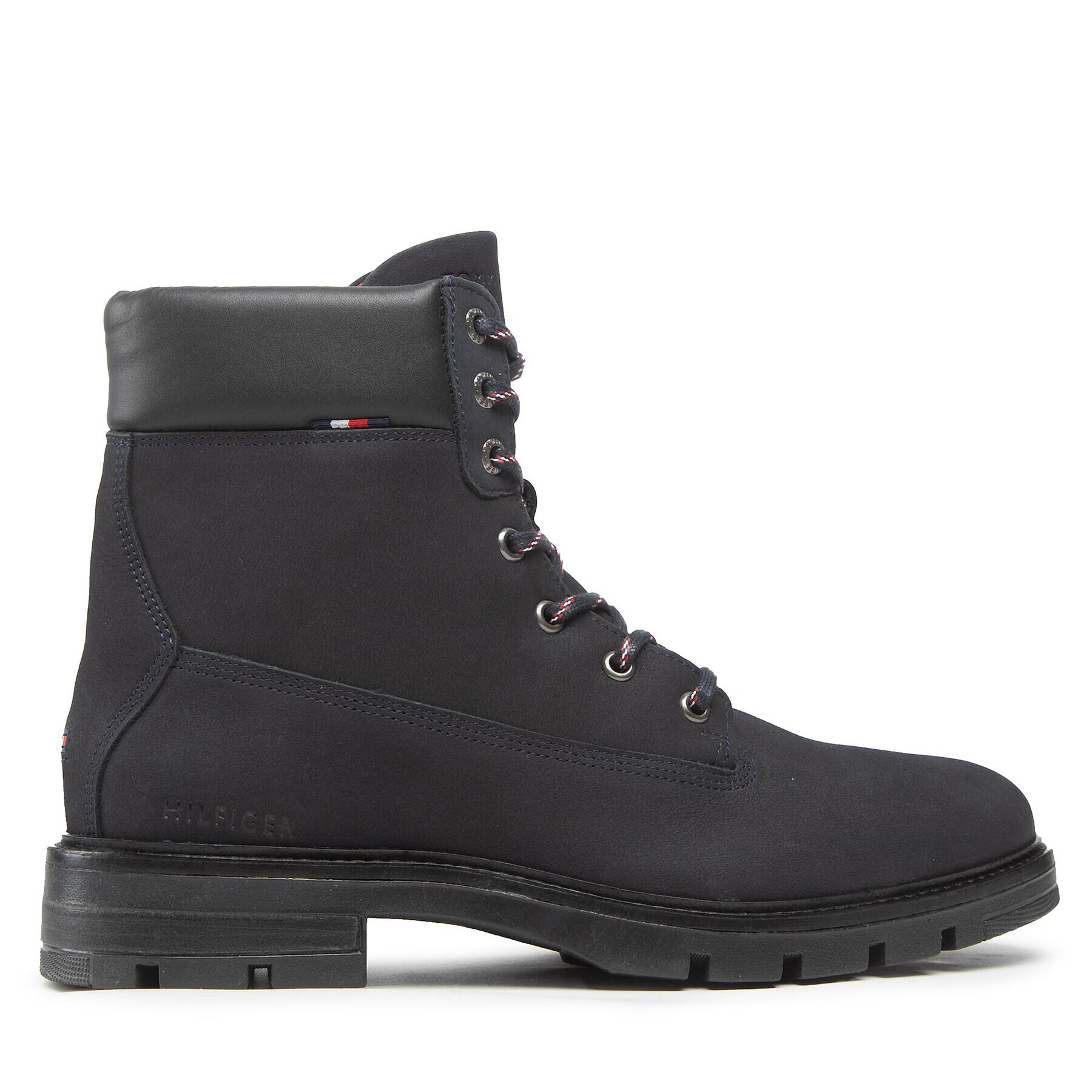 Tommy Hilfiger Trappers Padded Nubuck Boot FM0FM04205 Bleumarin - Pled.ro