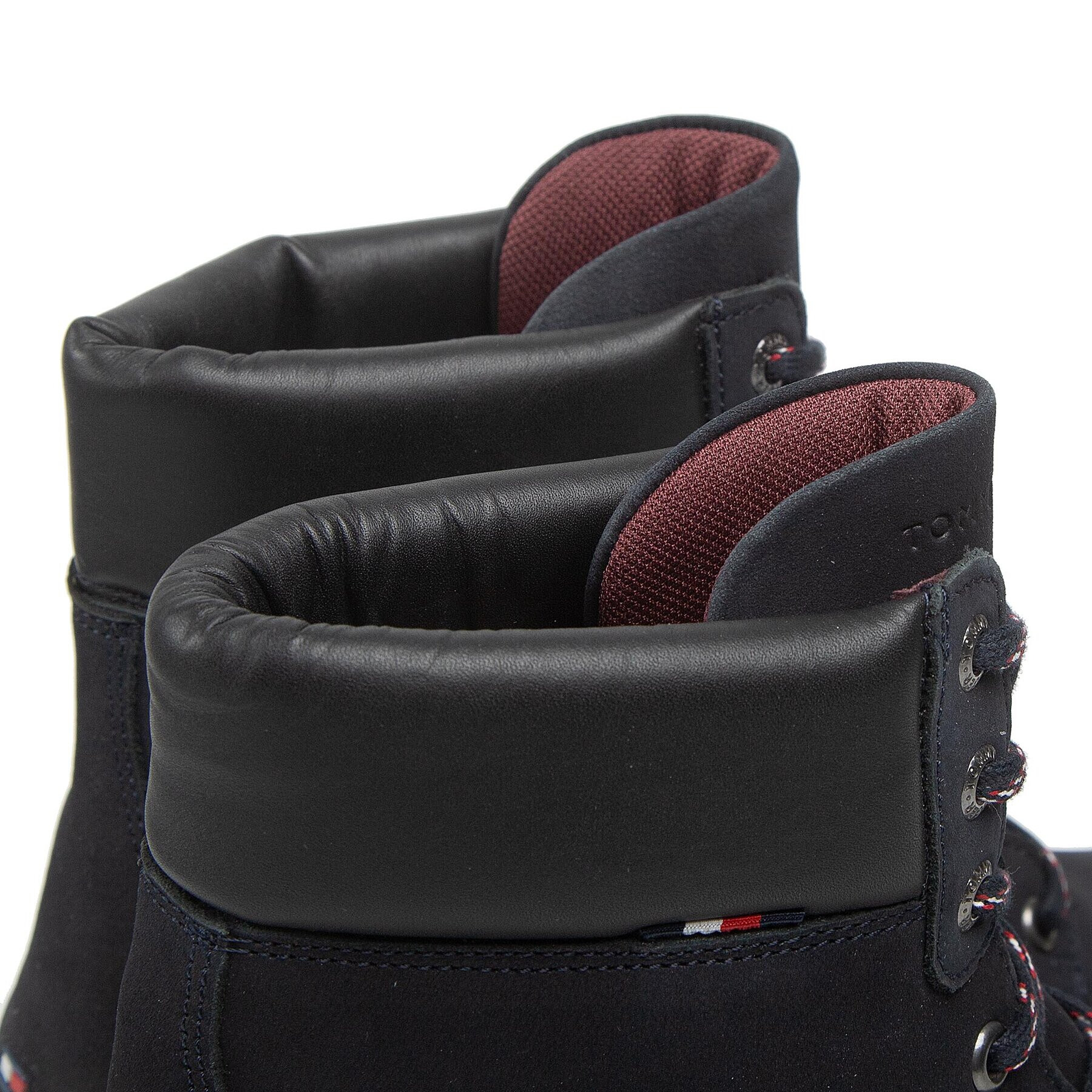 Tommy Hilfiger Trappers Padded Nubuck Boot FM0FM04205 Bleumarin - Pled.ro