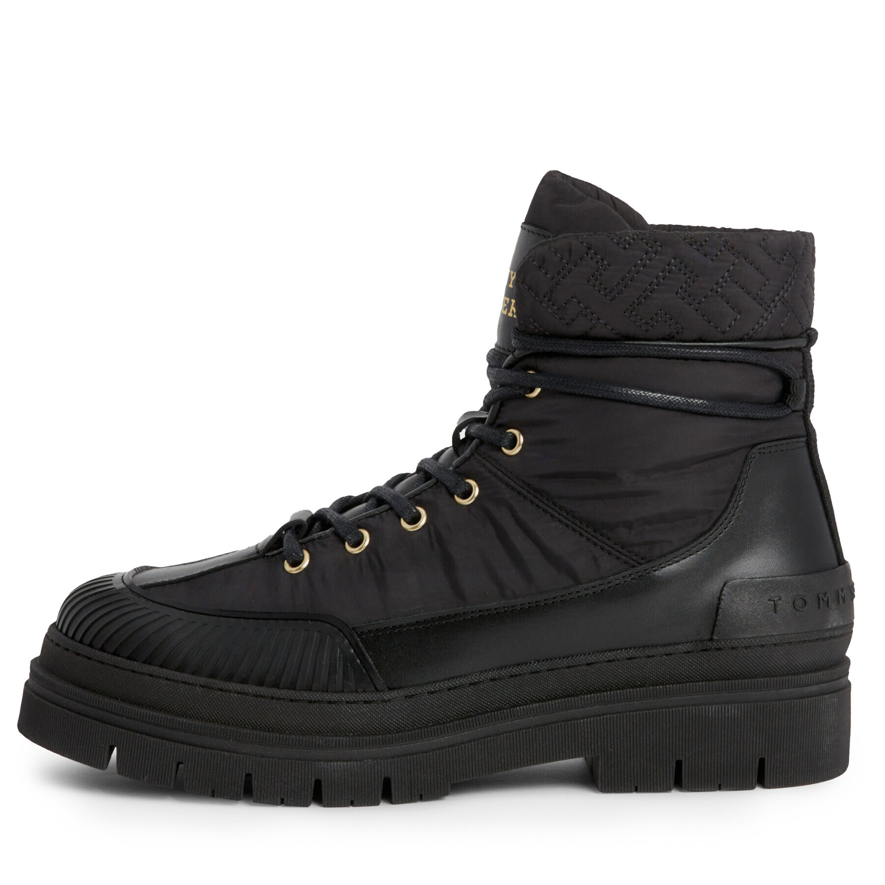 Tommy Hilfiger Trappers Th Monogram Outdoor Boot FW0FW07502 Negru - Pled.ro