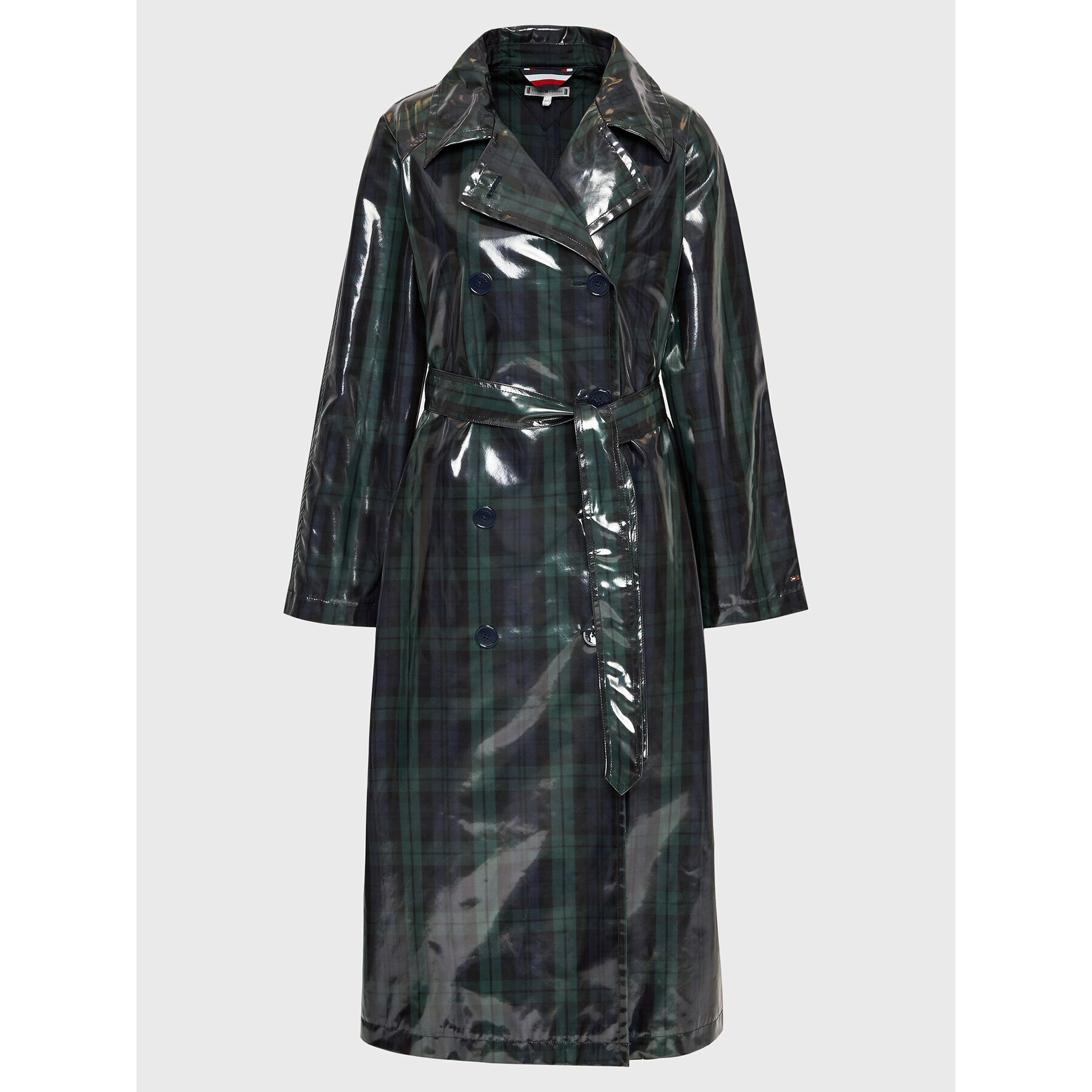 Tommy Hilfiger Trench WW0WW36964 Verde Regular Fit - Pled.ro