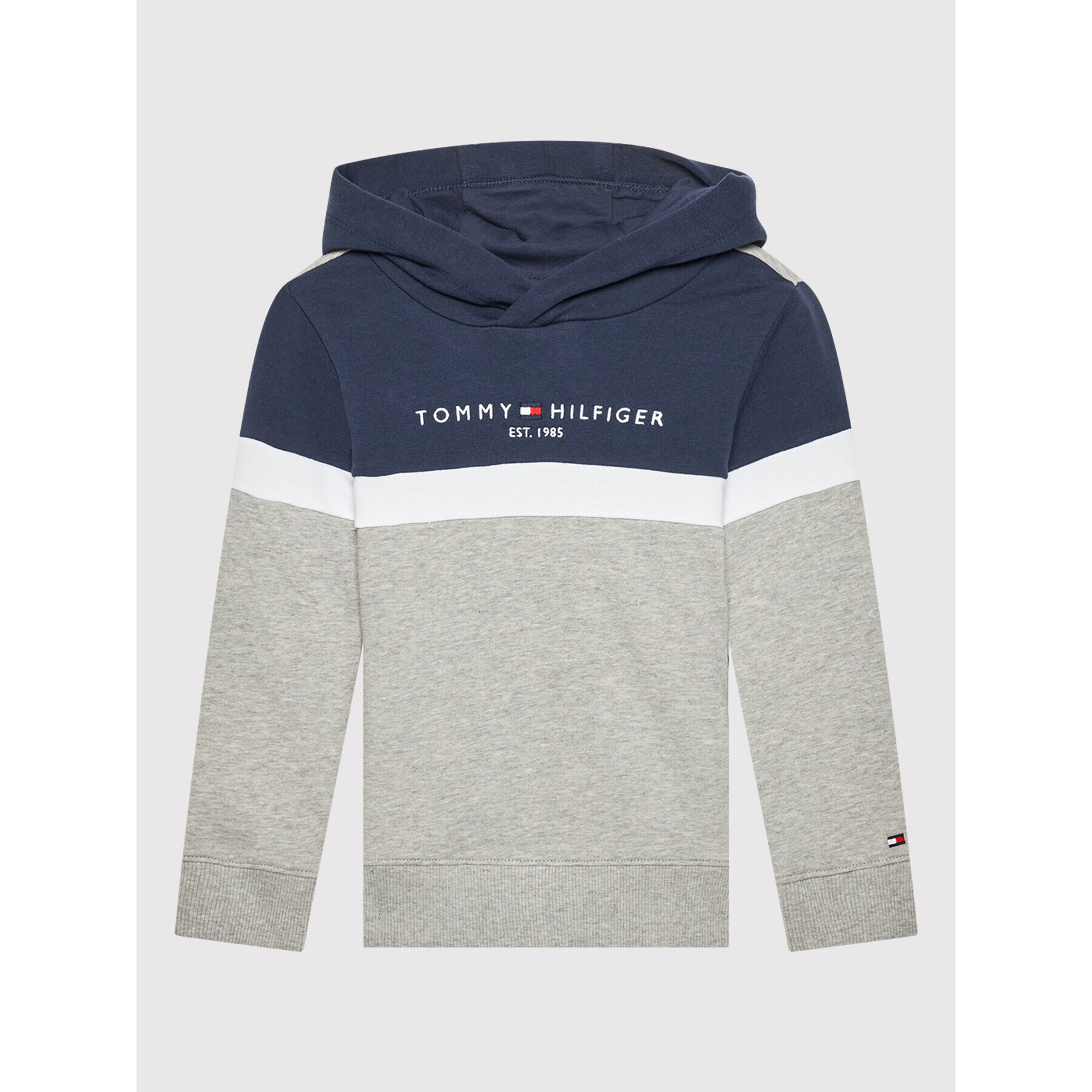 Tommy Hilfiger Trening Colorblock KB0KB06891 M Gri Regular Fit - Pled.ro