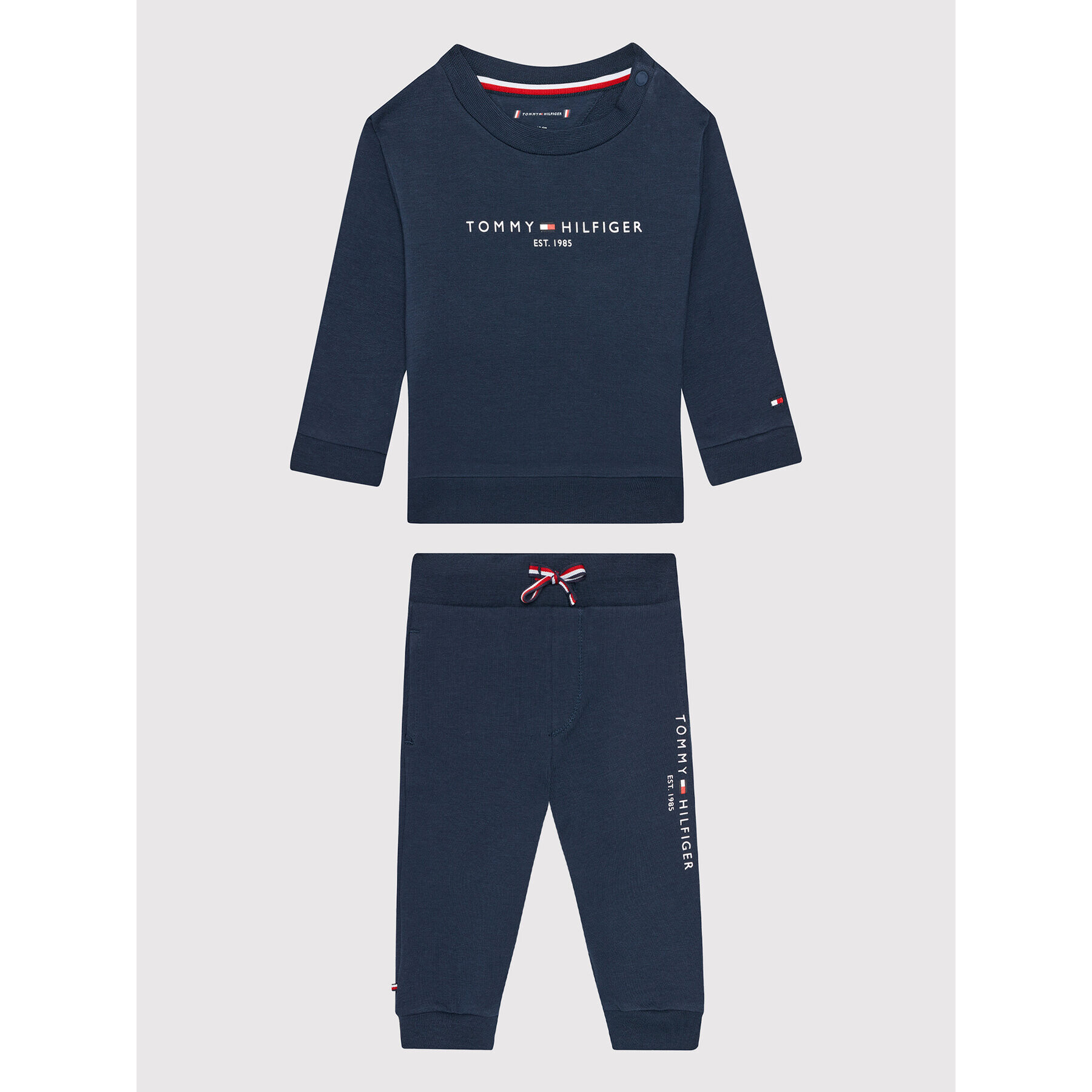 Tommy Hilfiger Trening Essential KN0KN01357 Bleumarin Regular FIt - Pled.ro