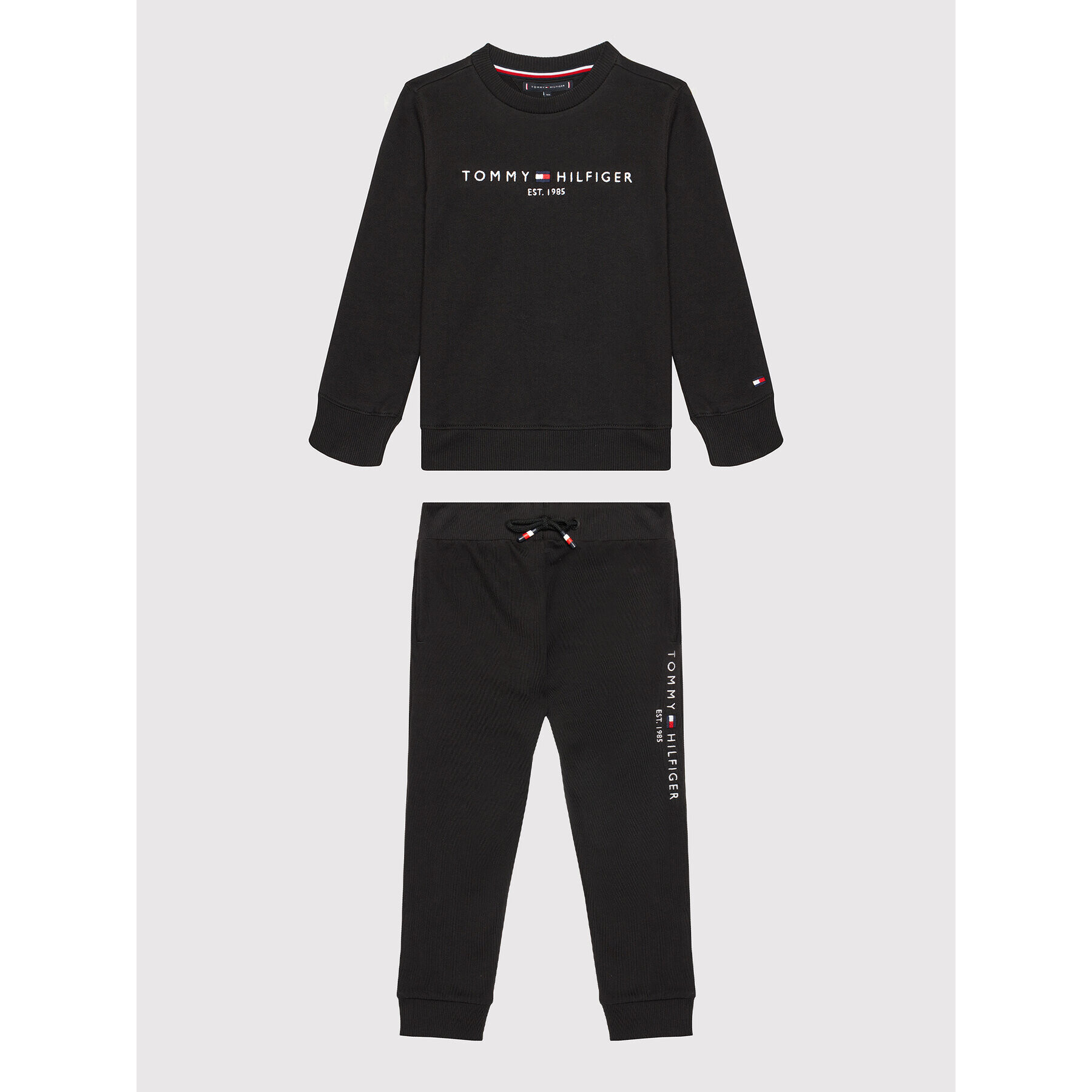 Tommy Hilfiger Trening Essential Set KB0KB06174 M Negru Regular Fit - Pled.ro