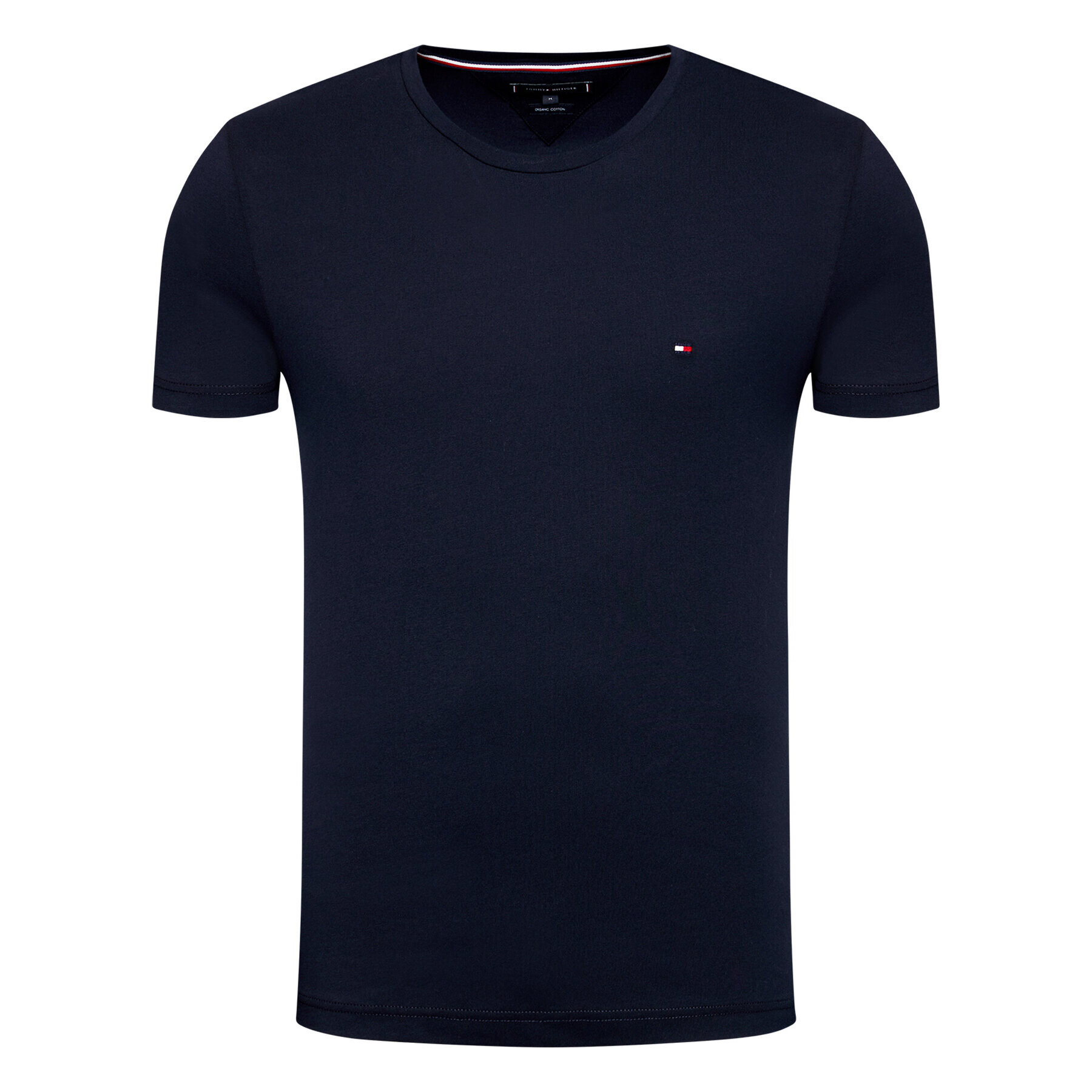 Tommy Hilfiger Tricou Back Logo MW0MW17681 Bleumarin Regular Fit - Pled.ro