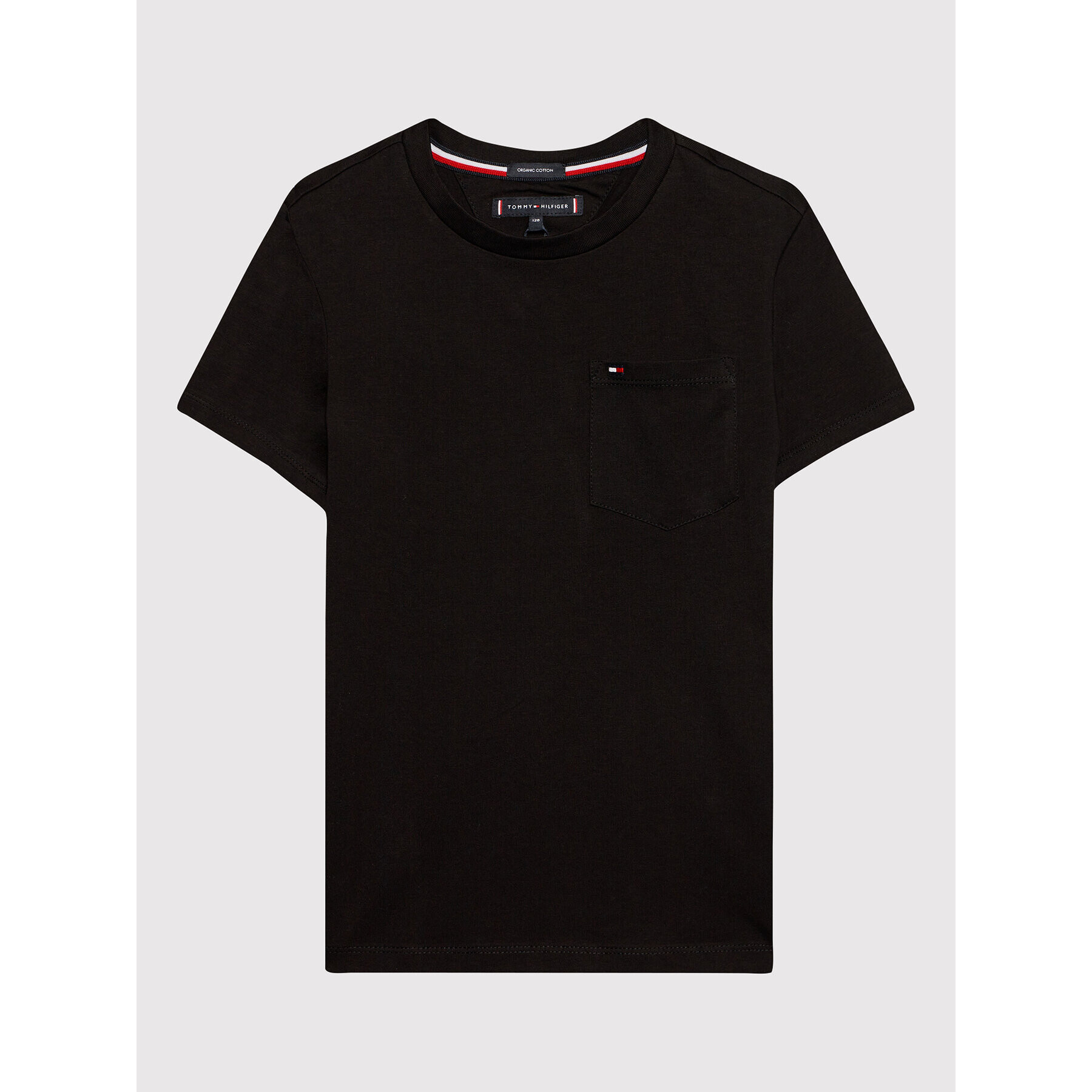 Tommy Hilfiger Tricou Essential KB0KB07081 M Negru Regular Fit - Pled.ro