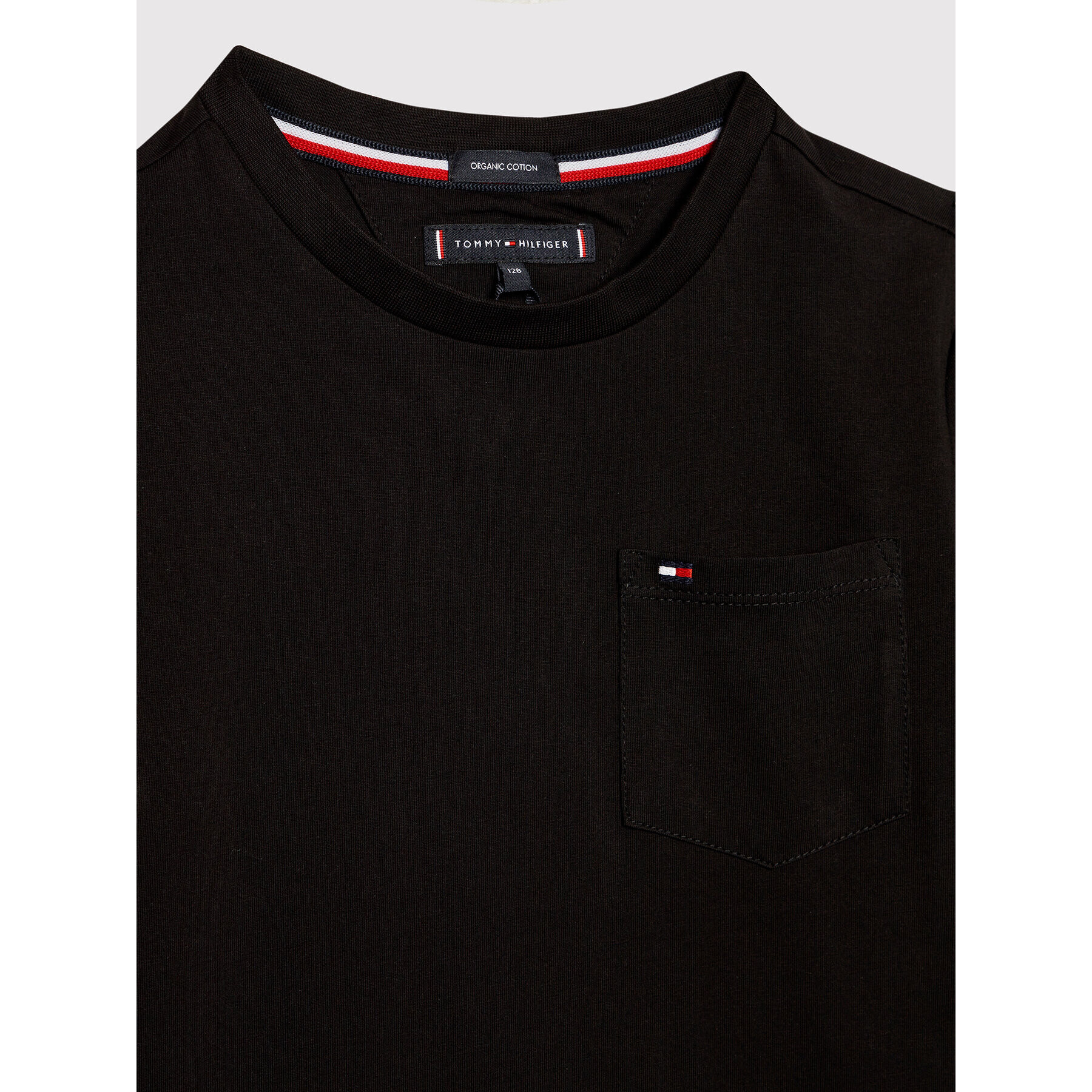 Tommy Hilfiger Tricou Essential KB0KB07081 M Negru Regular Fit - Pled.ro