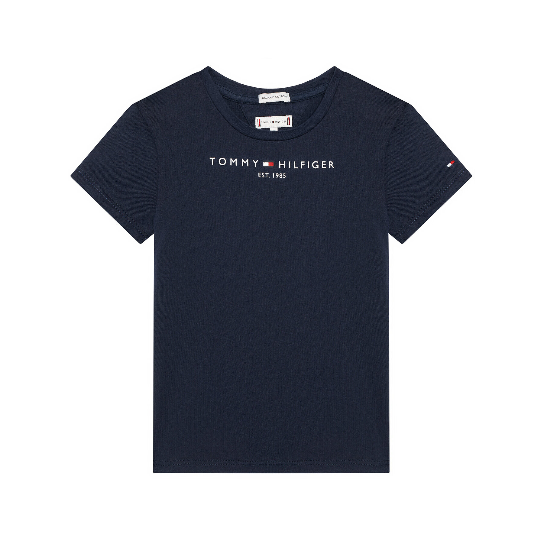 Tommy Hilfiger Tricou Essential KG0KG05242 M Bleumarin Regular Fit - Pled.ro