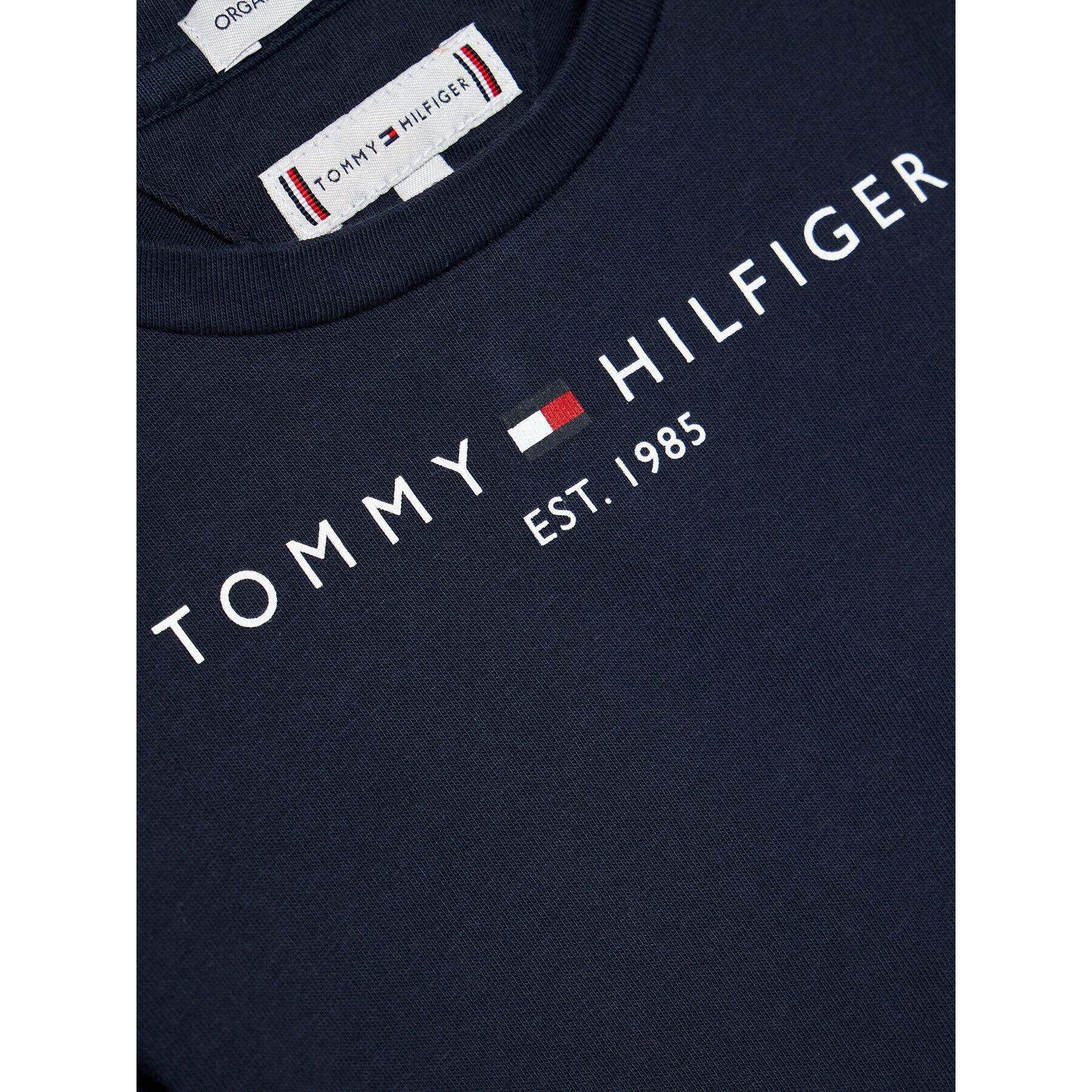 Tommy Hilfiger Tricou Essential KG0KG05242 M Bleumarin Regular Fit - Pled.ro