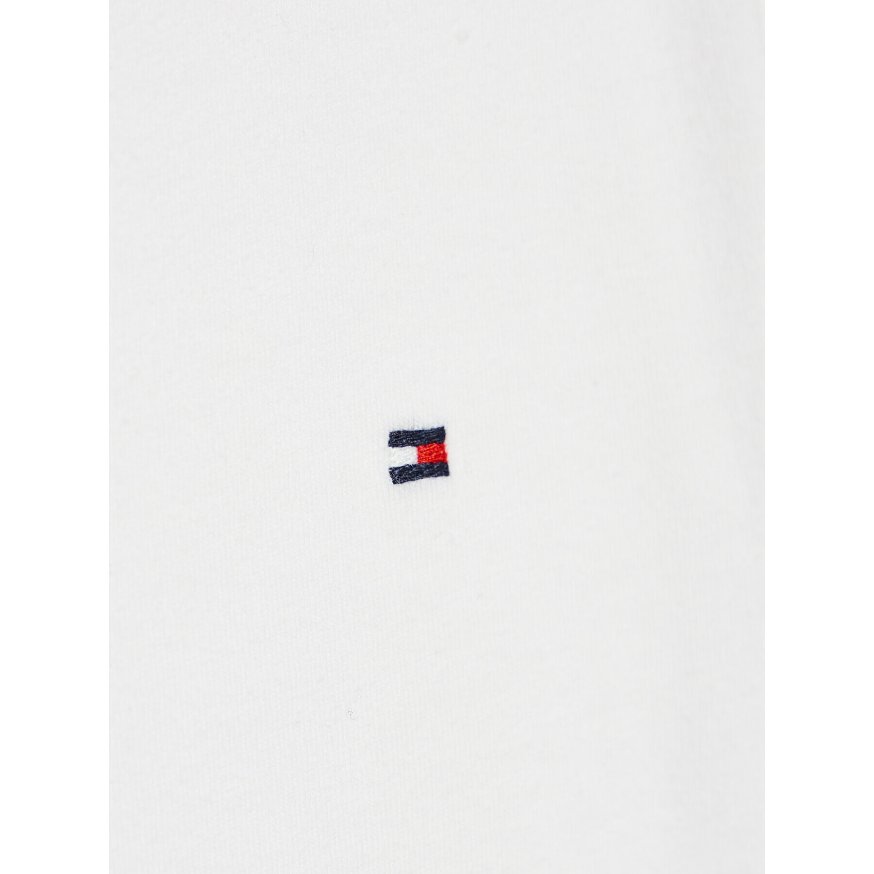 Tommy Hilfiger Tricou Essential KG0KG06174 D Alb Regular Fit - Pled.ro