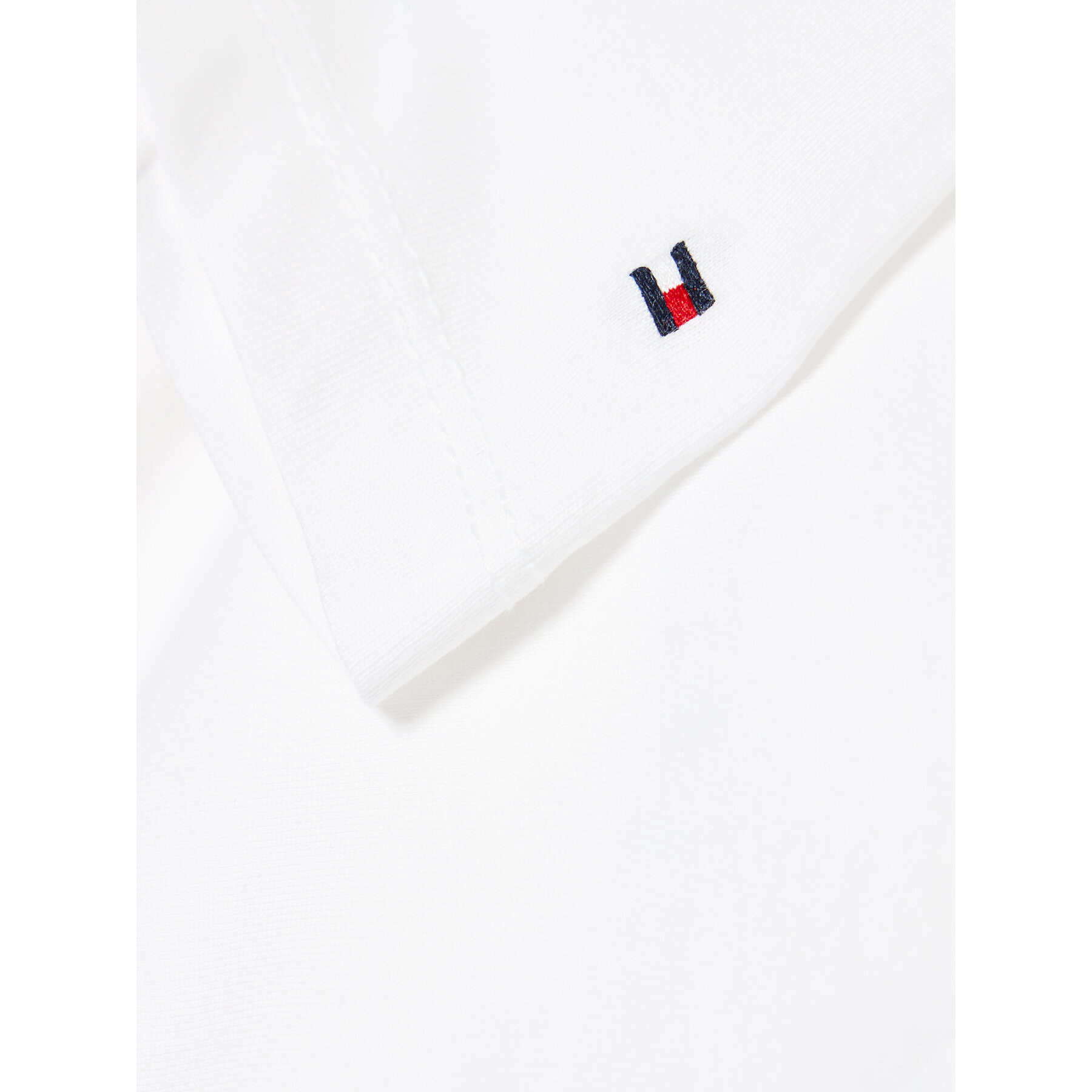 Tommy Hilfiger Tricou Essential KS0KS00210 Alb Regular Fit - Pled.ro