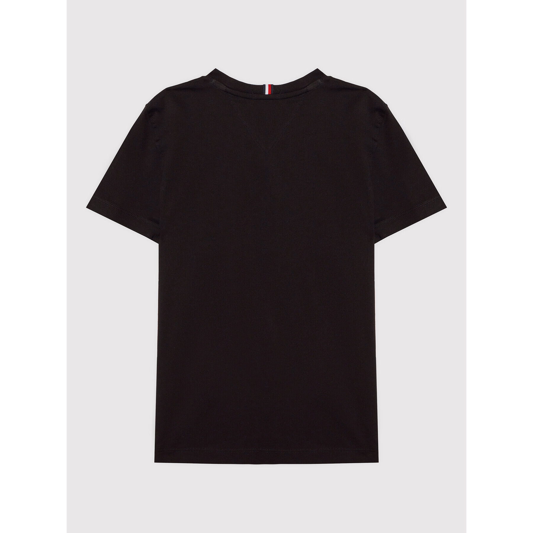 Tommy Hilfiger Tricou Over Print KB0KB07015 D Negru Regular Fit - Pled.ro