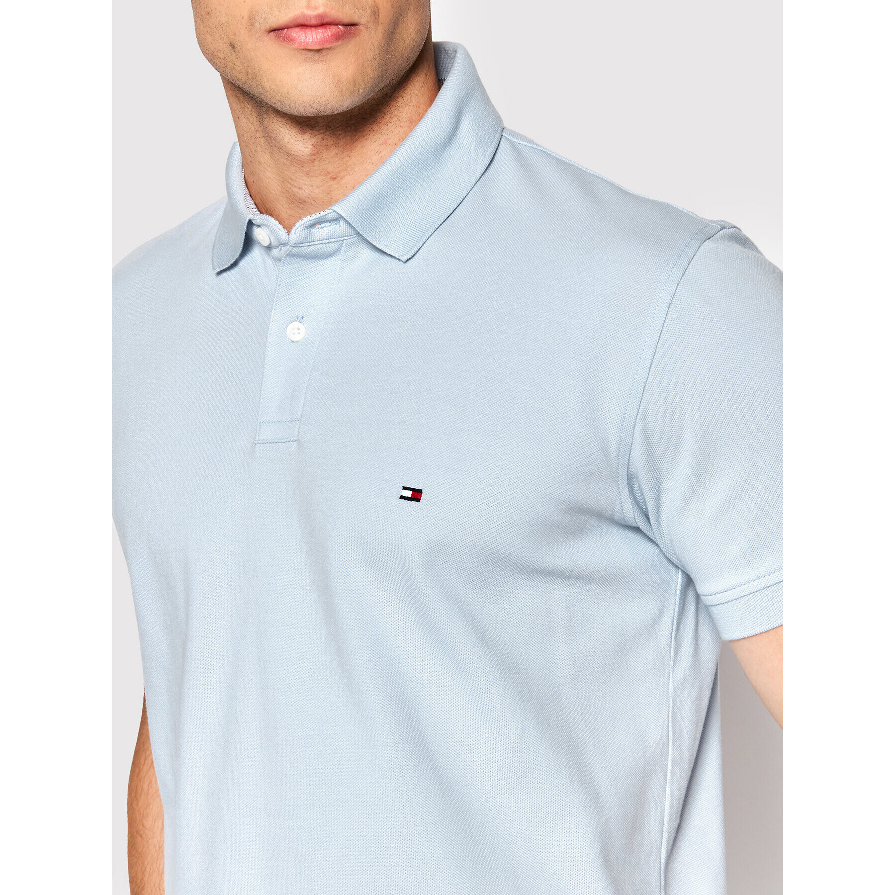 Tommy Hilfiger Tricou polo 1985 MW0MW17770 Albastru Regular Fit - Pled.ro