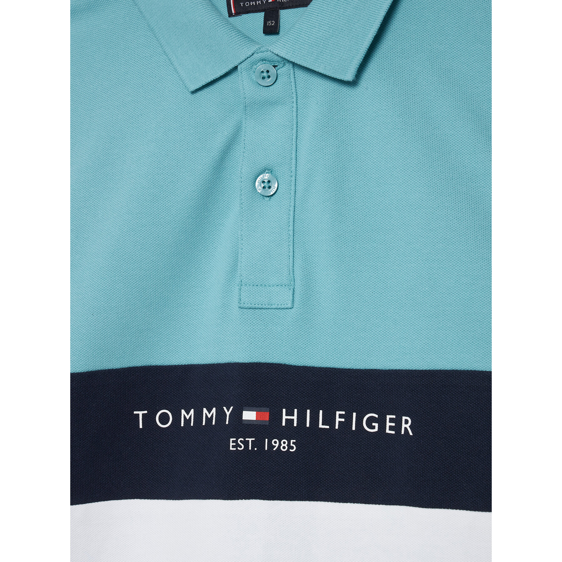 Tommy Hilfiger Tricou polo Colorblock KB0KB07371 D Colorat Regular Fit - Pled.ro