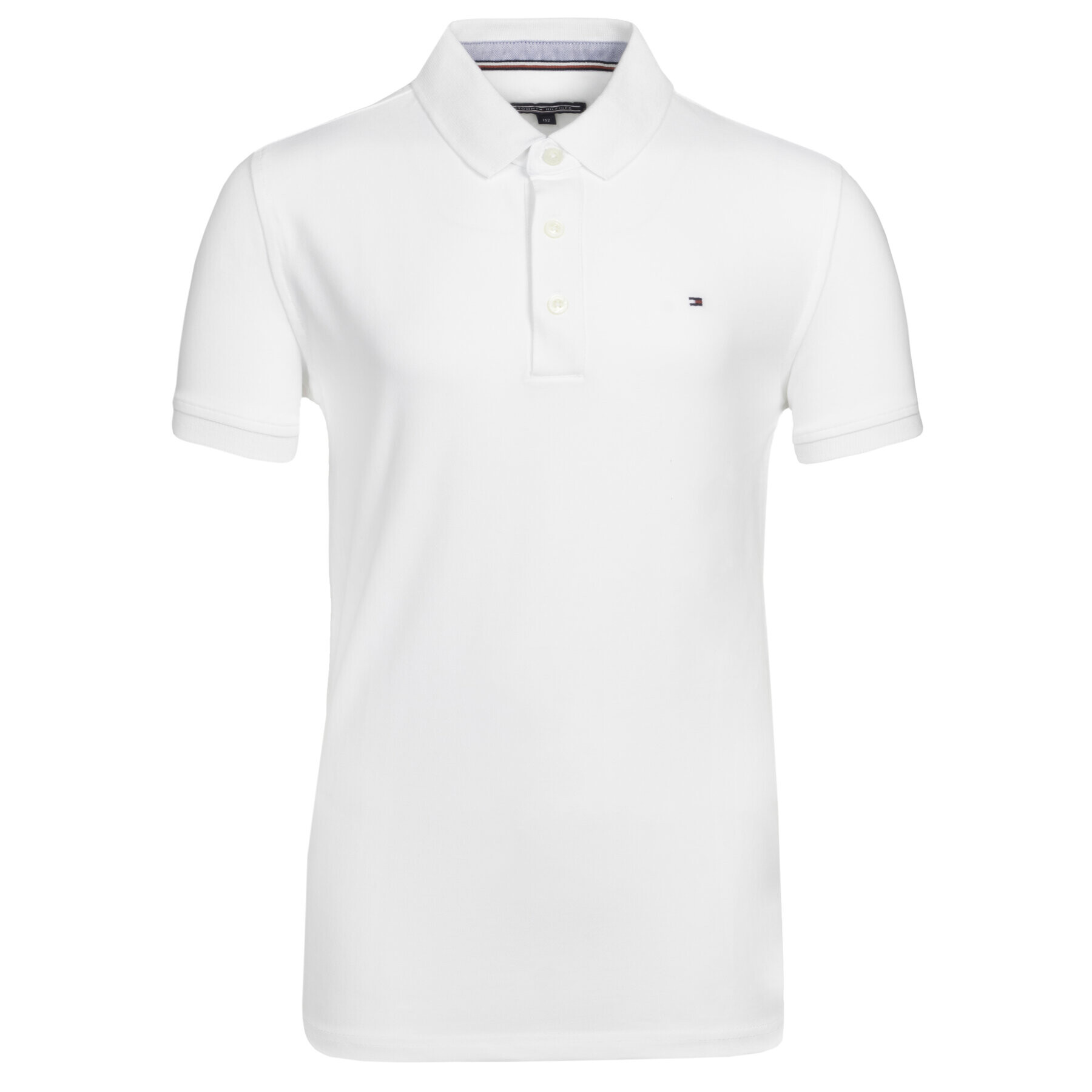 Tommy Hilfiger Tricou polo KB0KB03975 Alb Regular Fit - Pled.ro