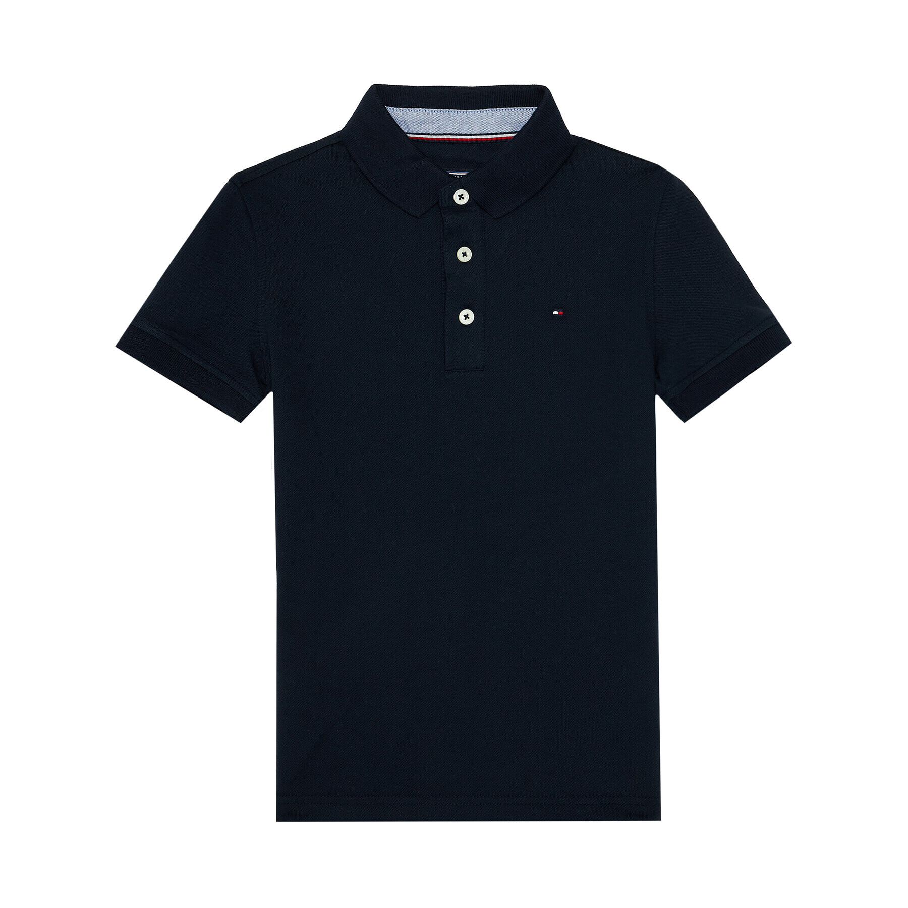 Tommy Hilfiger Tricou polo KB0KB03975 D Bleumarin Regular Fit - Pled.ro