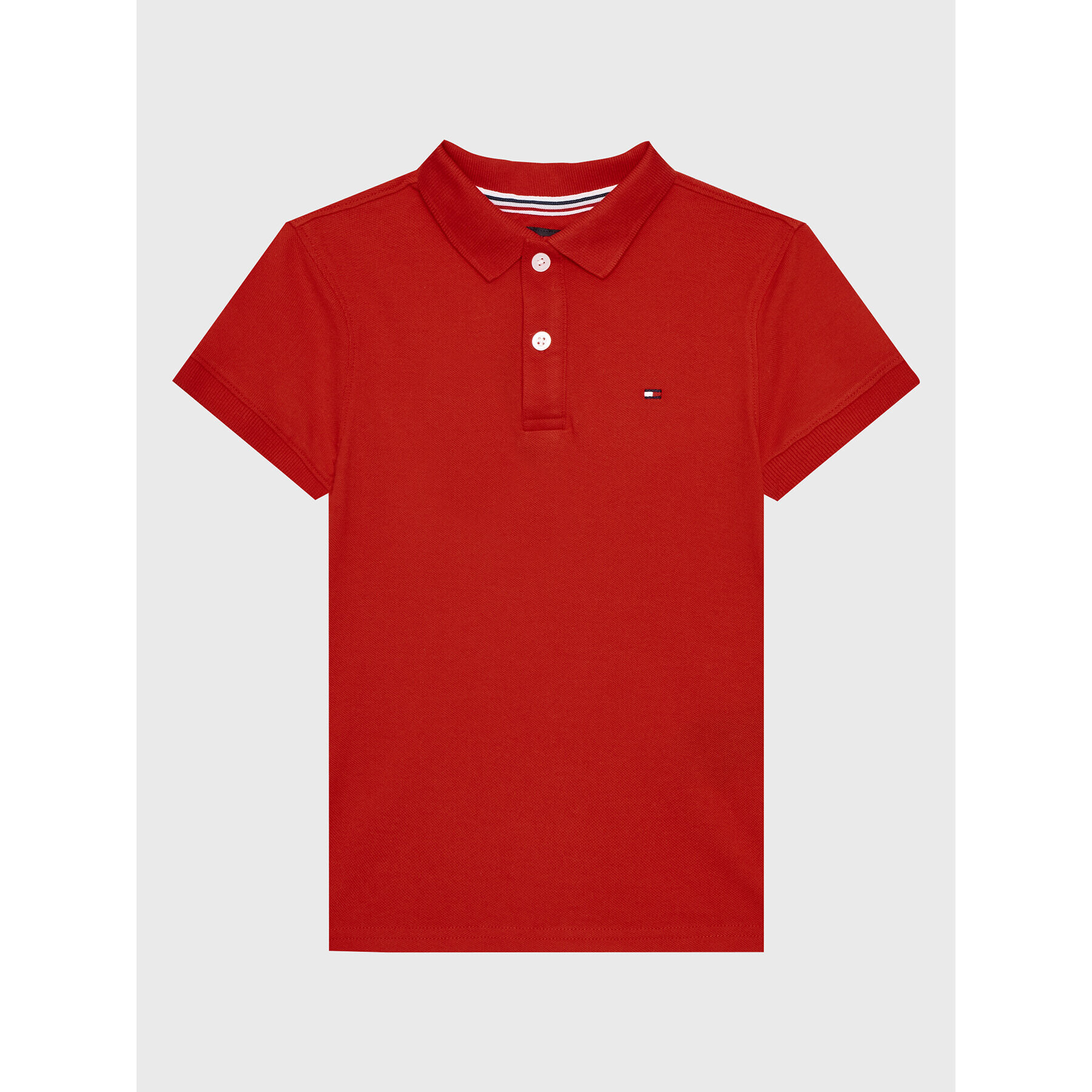 Tommy Hilfiger Tricou polo KB0KB07365 D Roșu Regular Fit - Pled.ro