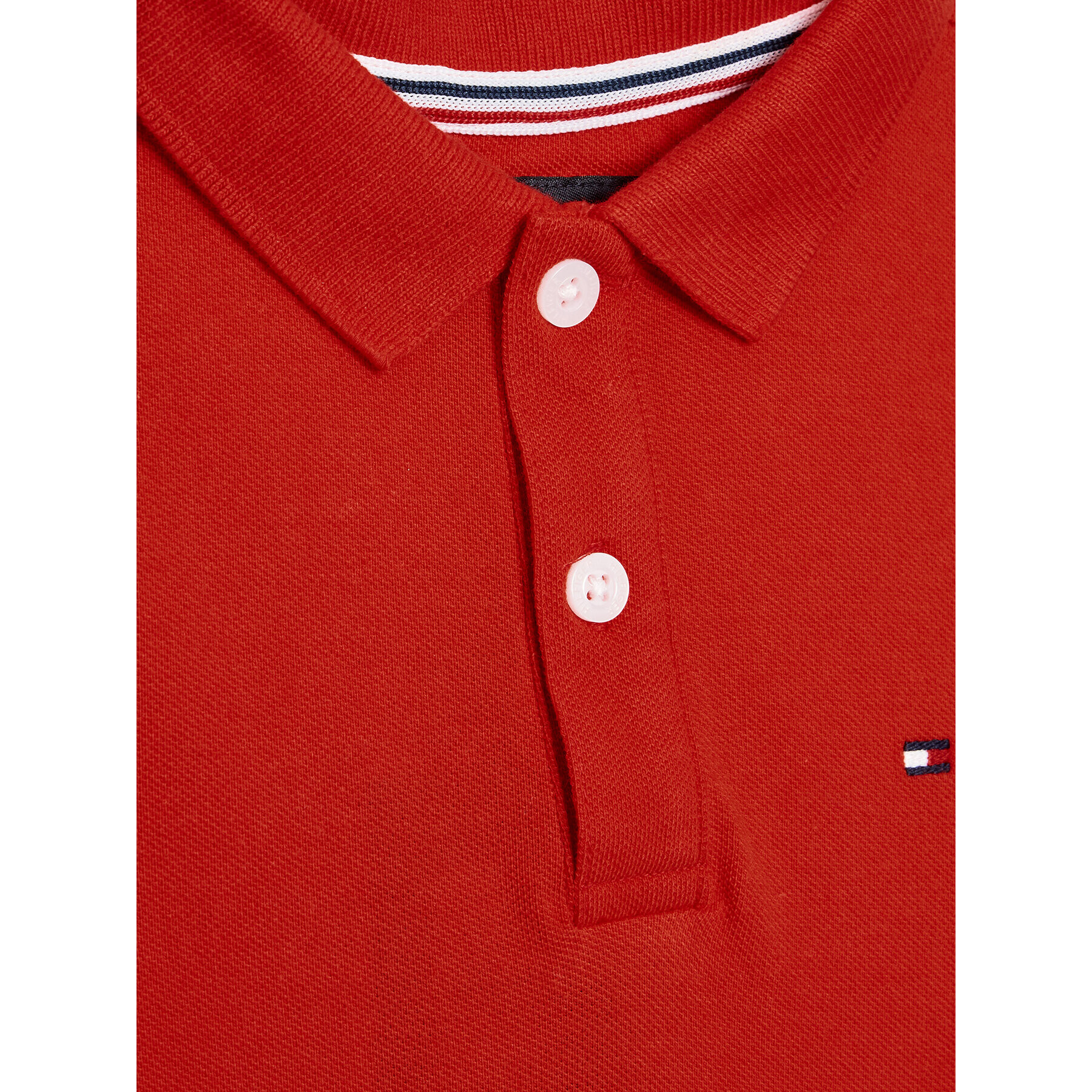 Tommy Hilfiger Tricou polo KB0KB07365 D Roșu Regular Fit - Pled.ro