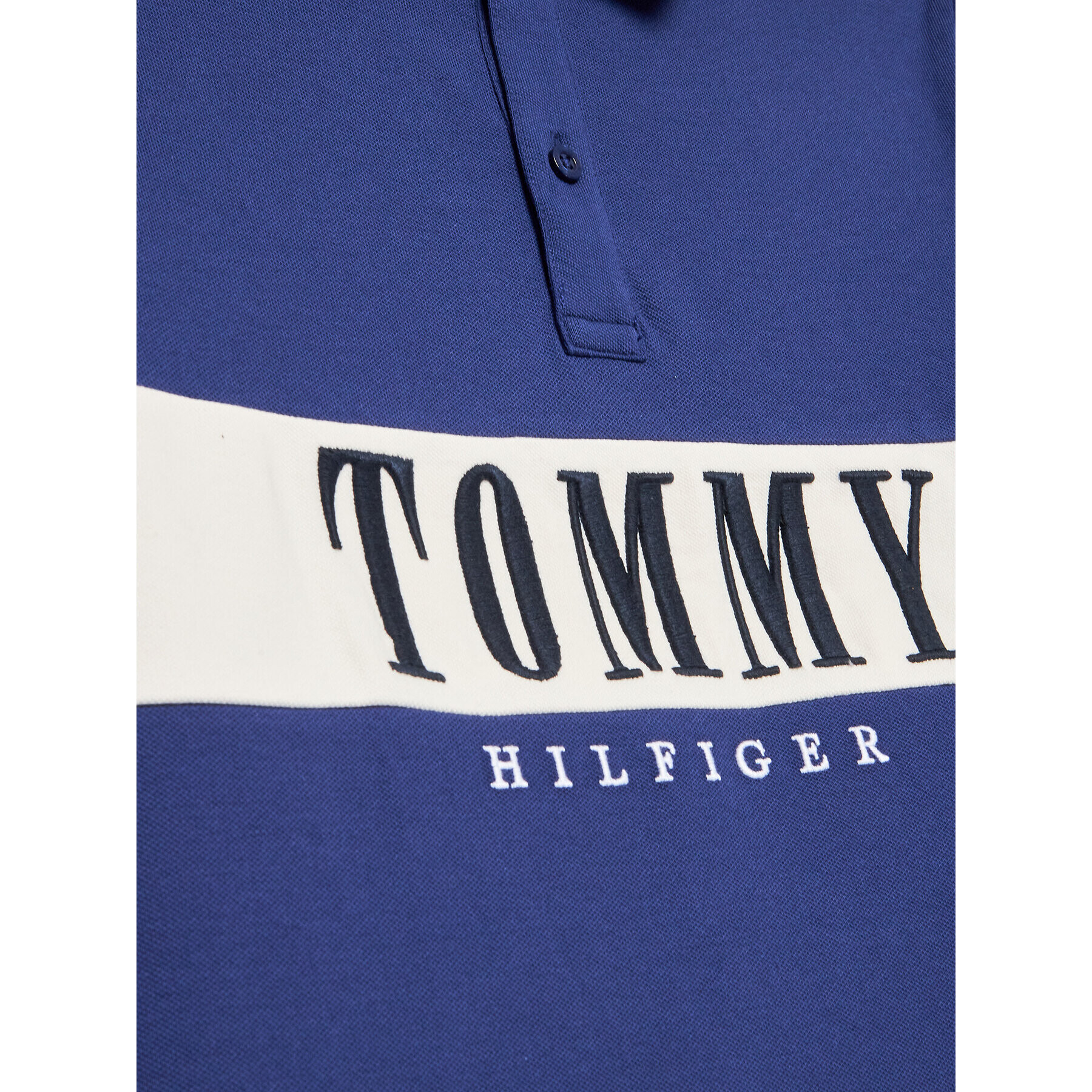 Tommy Hilfiger Tricou polo KB0KB07947 D Bleumarin Regular Fit - Pled.ro