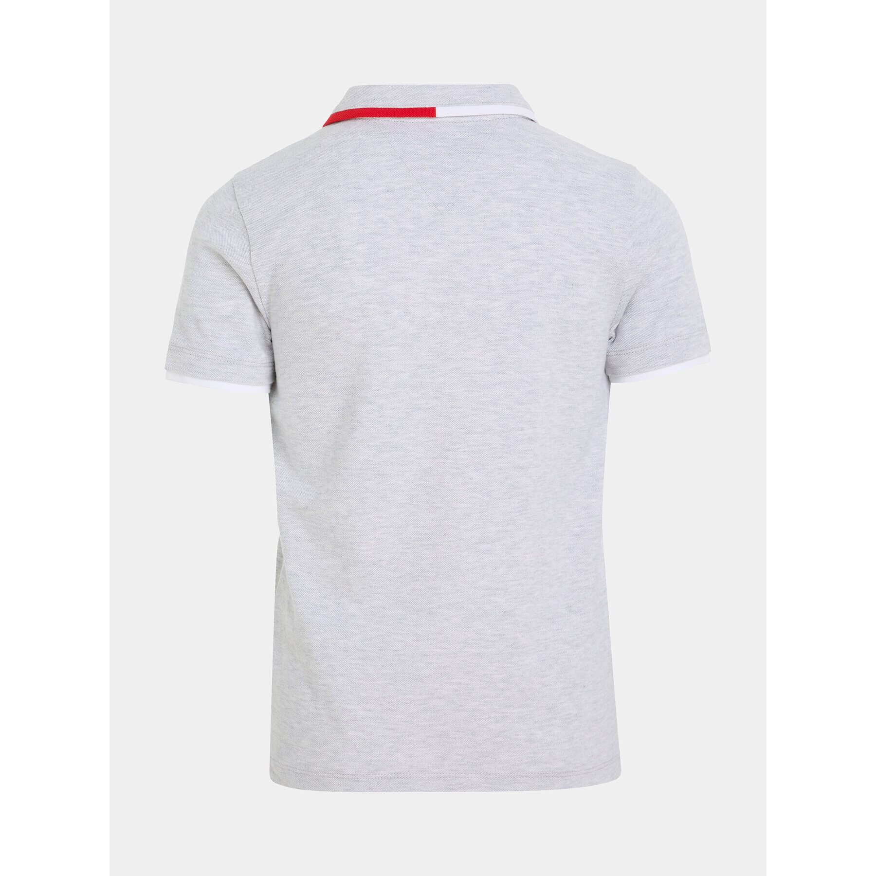 Tommy Hilfiger Tricou polo KB0KB08534 Gri Regular Fit - Pled.ro