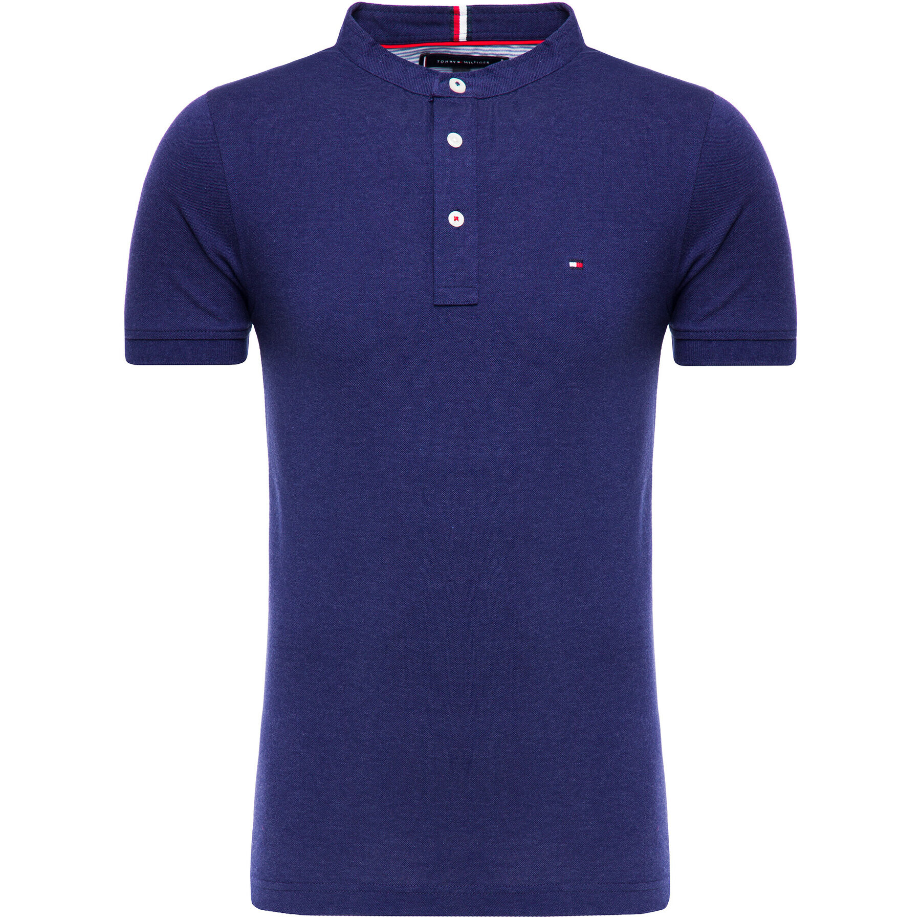 Tommy Hilfiger Tricou polo MW0MW10772 Bleumarin Slim Fit - Pled.ro