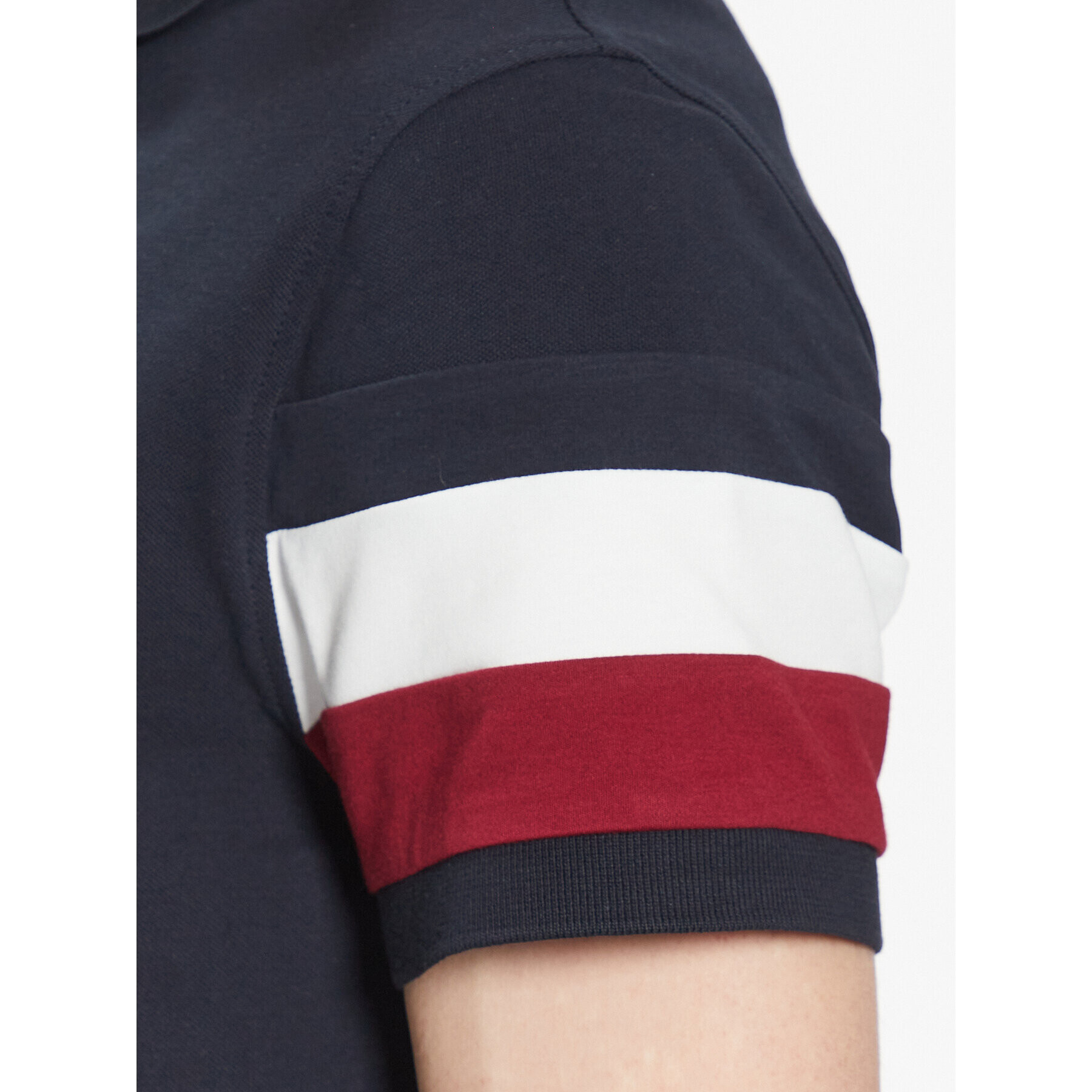 Tommy Hilfiger Tricou polo MW0MW31675 Bleumarin Slim Fit - Pled.ro