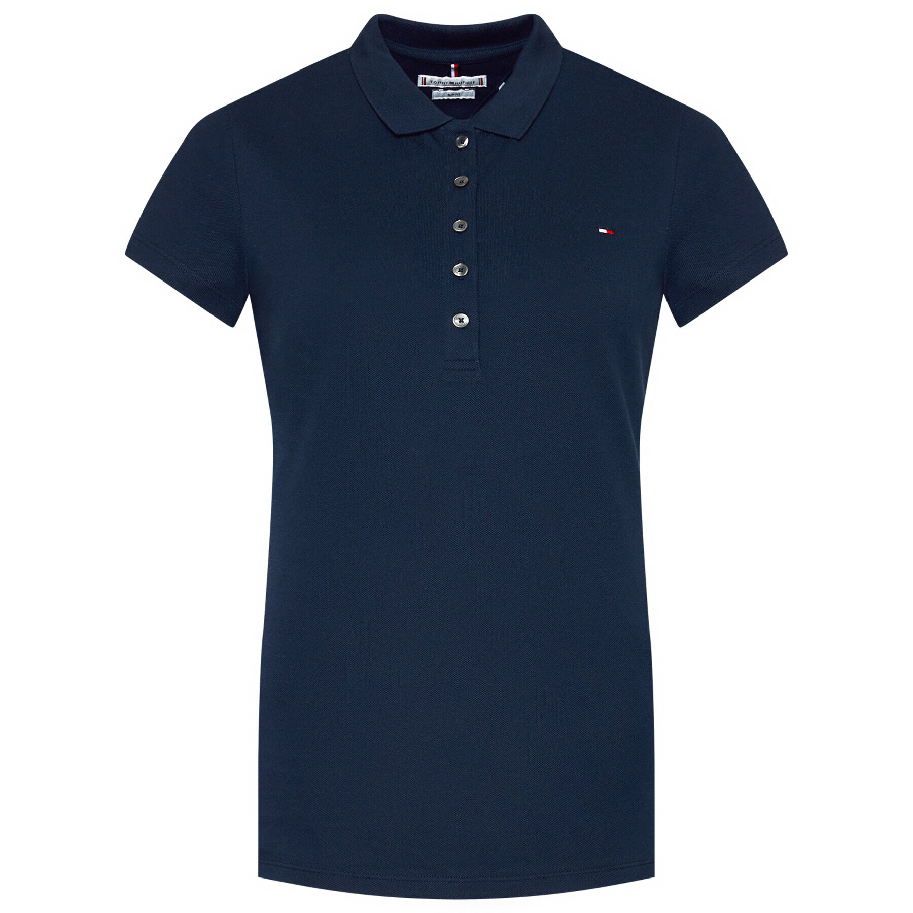 Tommy Hilfiger Tricou polo New Chaira 1M57636661 Bleumarin Slim Fit - Pled.ro