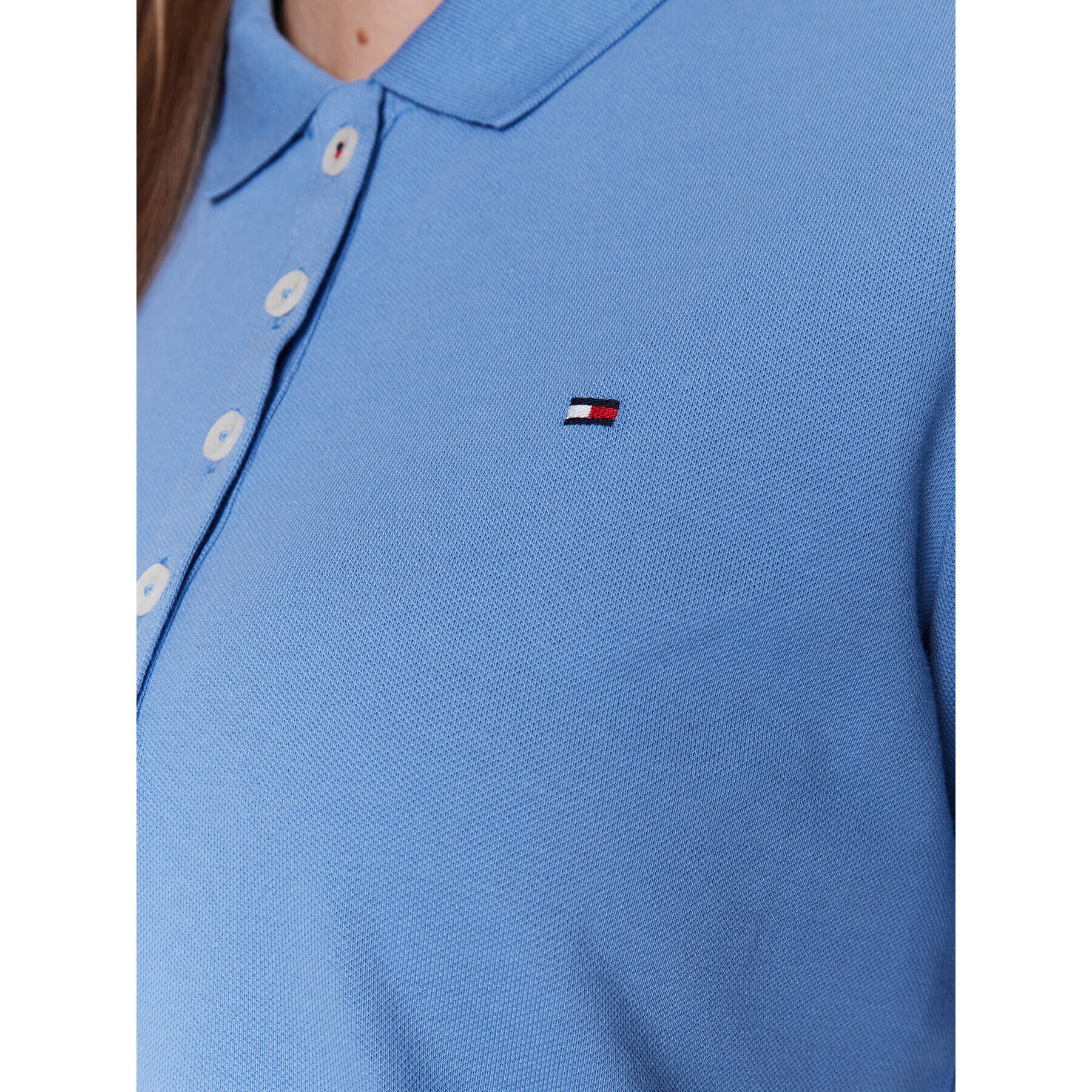 Tommy Hilfiger Tricou polo Ss WW0WW28578 Albastru Regular Fit - Pled.ro