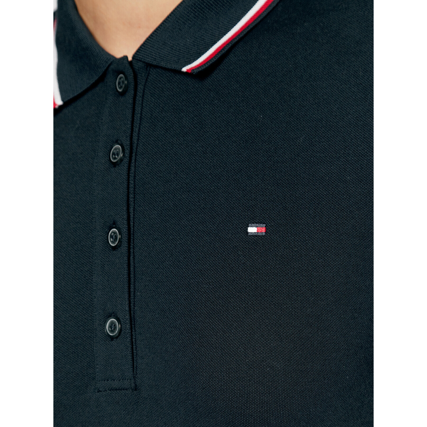 Tommy Hilfiger Tricou polo WW0WW37821 Bleumarin Regular Fit - Pled.ro