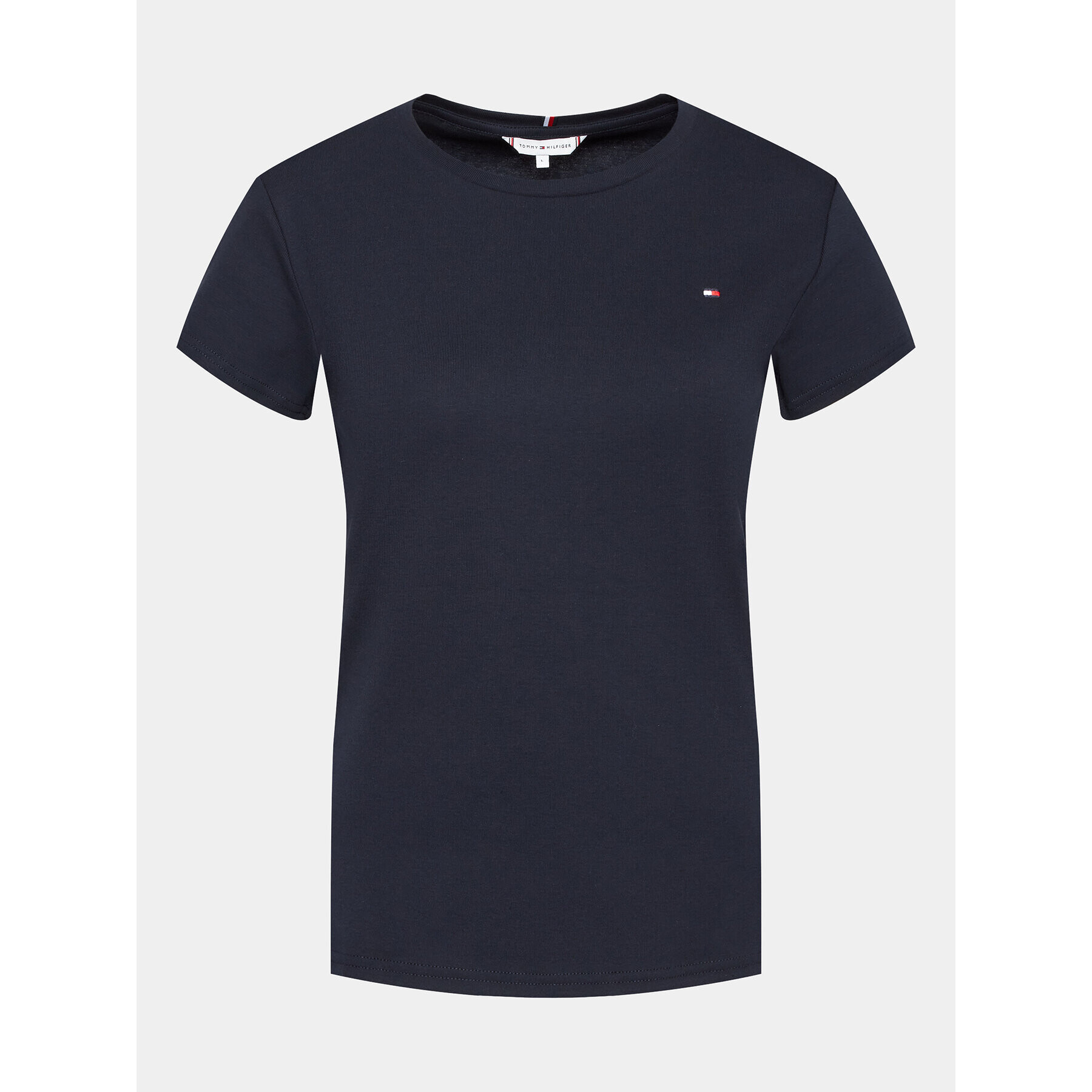 Tommy Hilfiger Tricou WW0WW37882 Bleumarin Regular Fit - Pled.ro