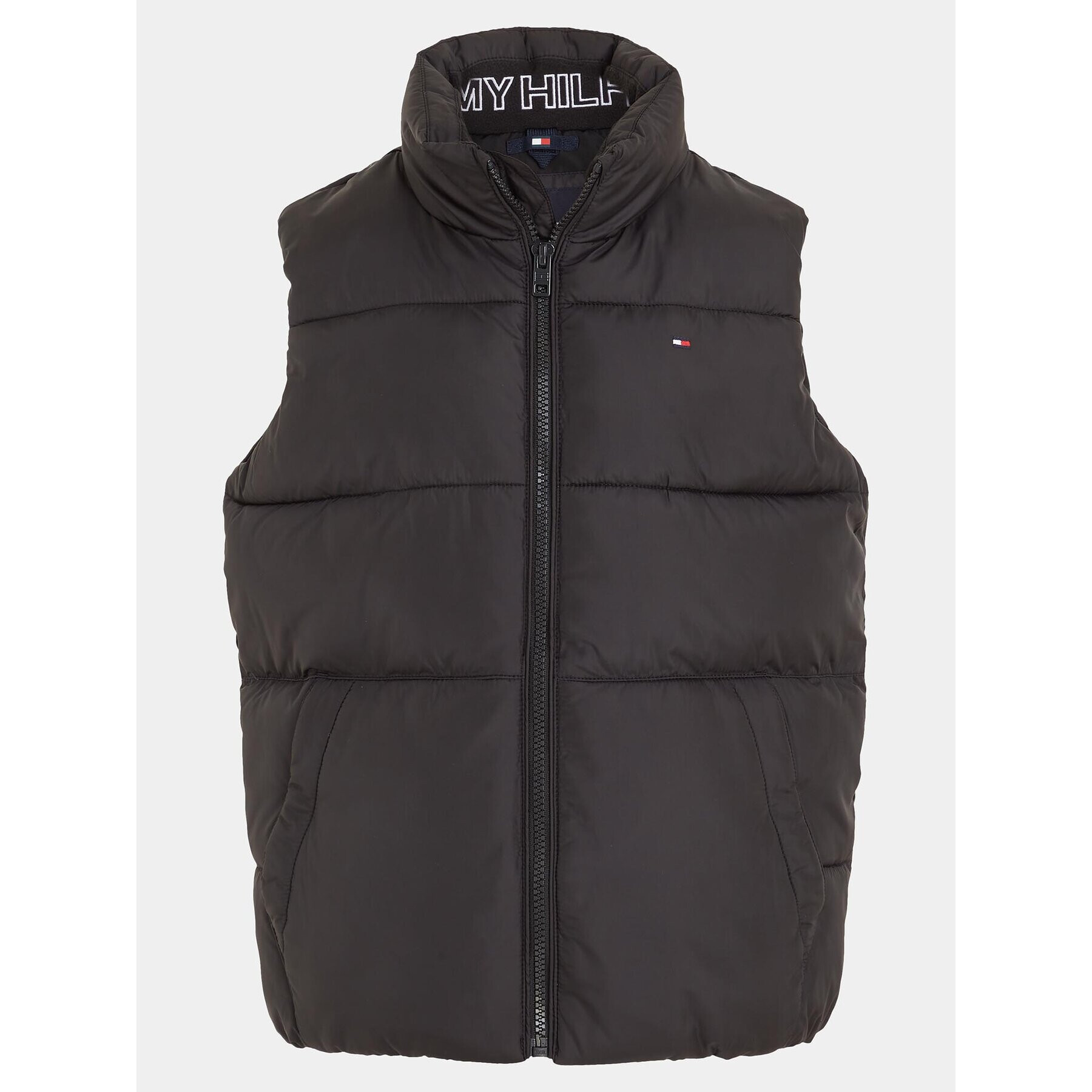 Tommy Hilfiger Vestă Essential KB0KB08557 M Negru Regular Fit - Pled.ro