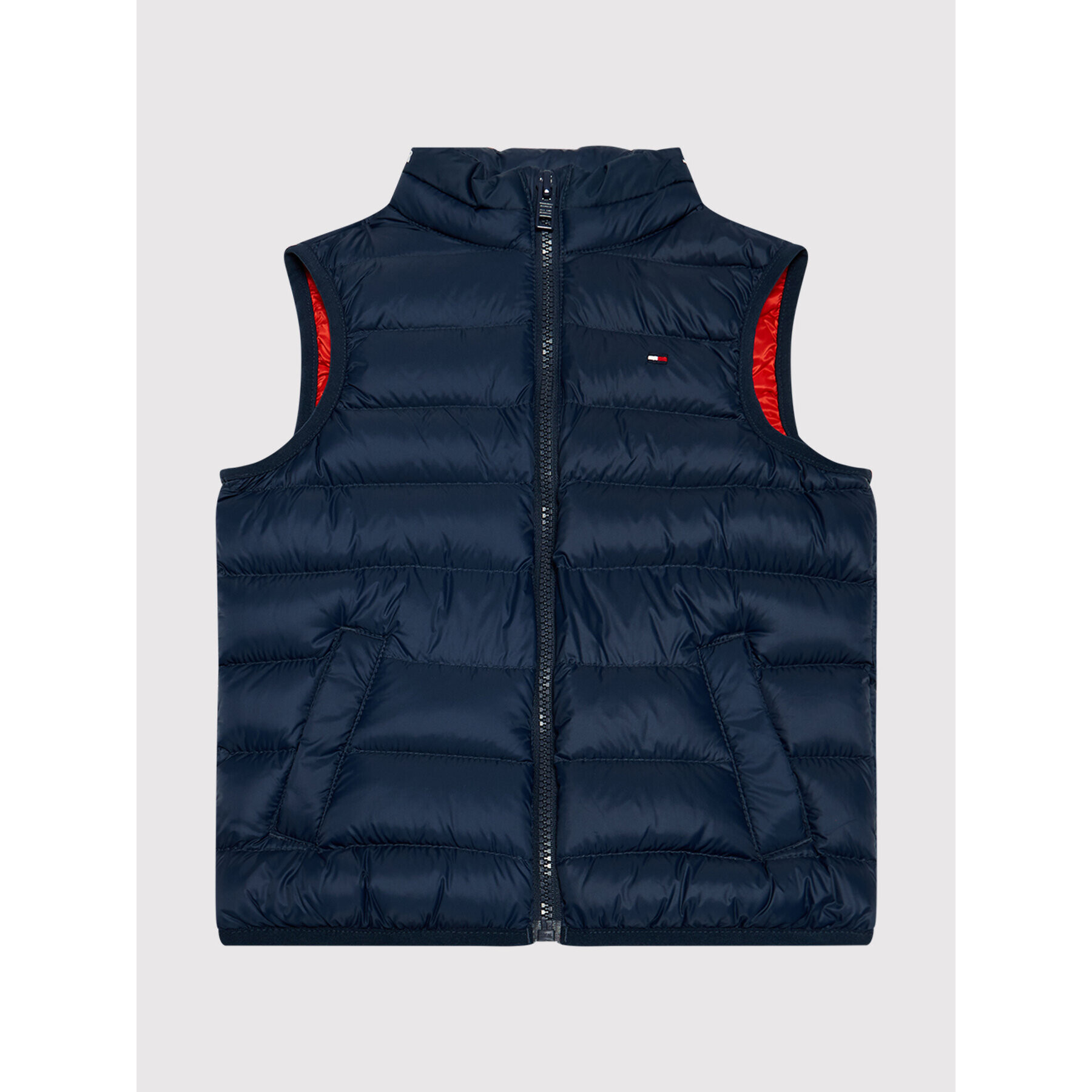 Tommy Hilfiger Vestă KS0KS00170 M Bleumarin Regular Fit - Pled.ro