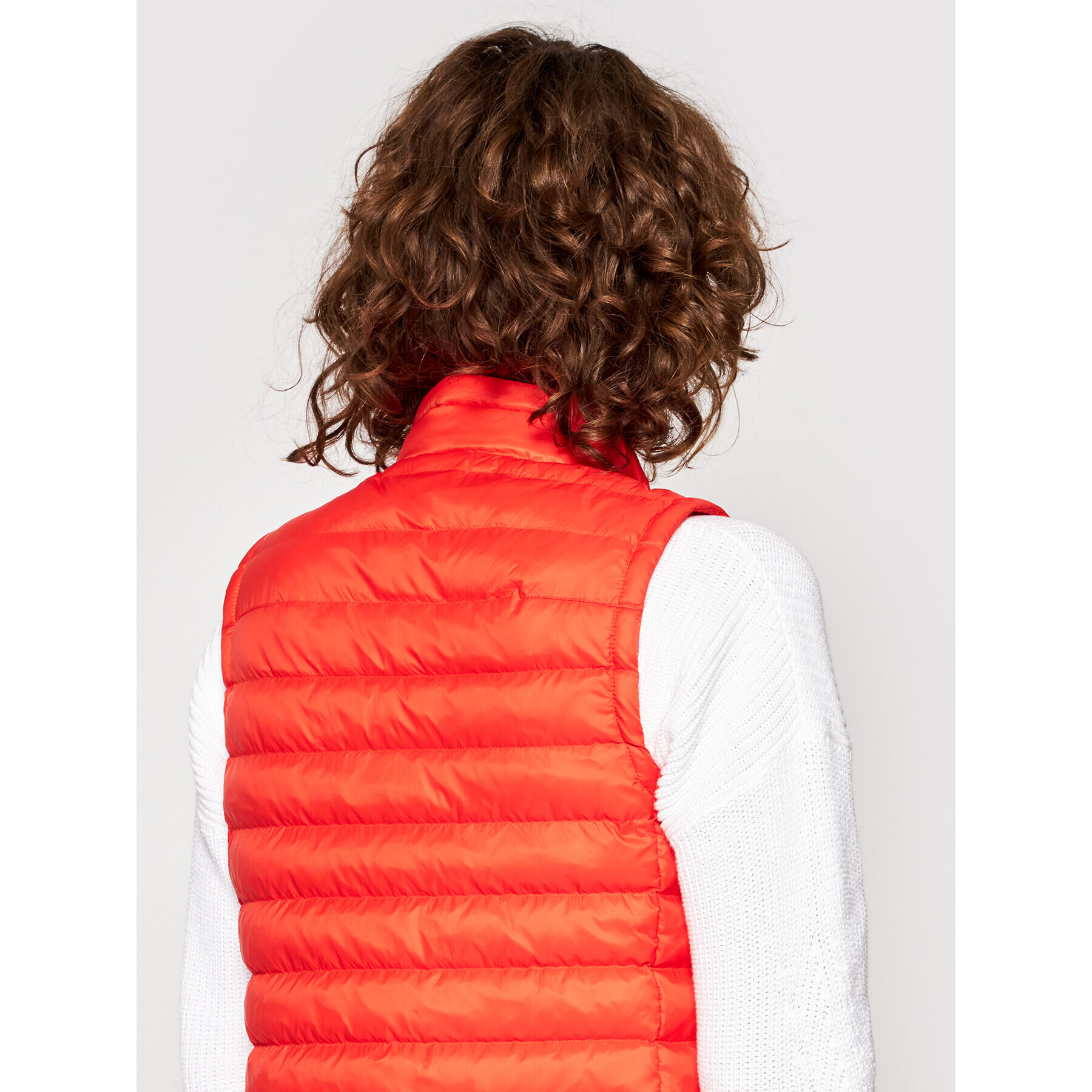 Tommy Hilfiger Vestă Th Ess Lw Down Vest WW0WW30841 Roșu Regular Fit - Pled.ro