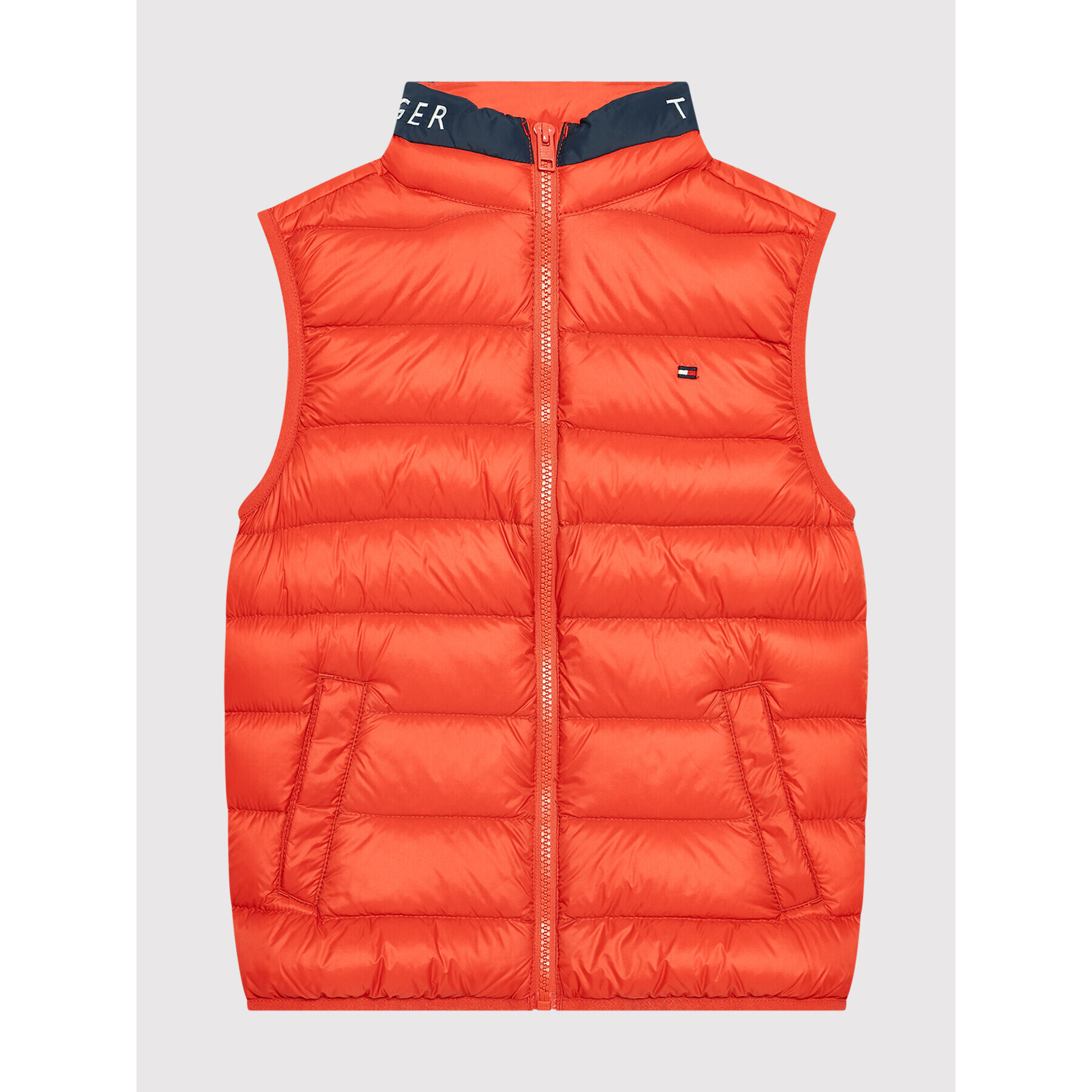 Tommy Hilfiger Vestă Unisex Light KS0KS00170 D Roșu Regular Fit - Pled.ro