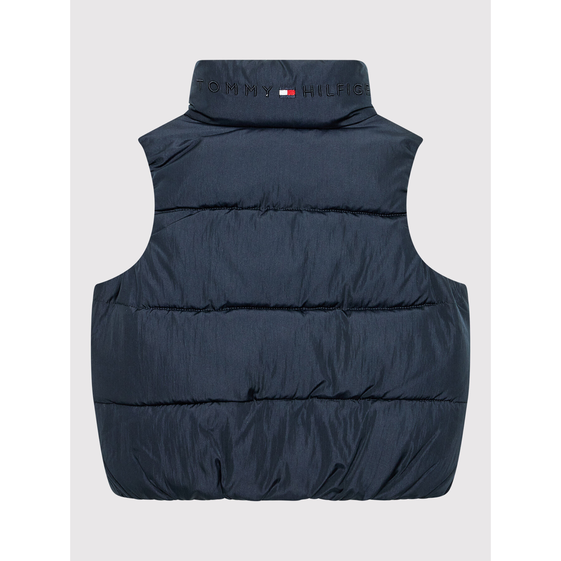 Tommy Hilfiger Vestă KG0KG06826 D Bleumarin Regular Fit - Pled.ro