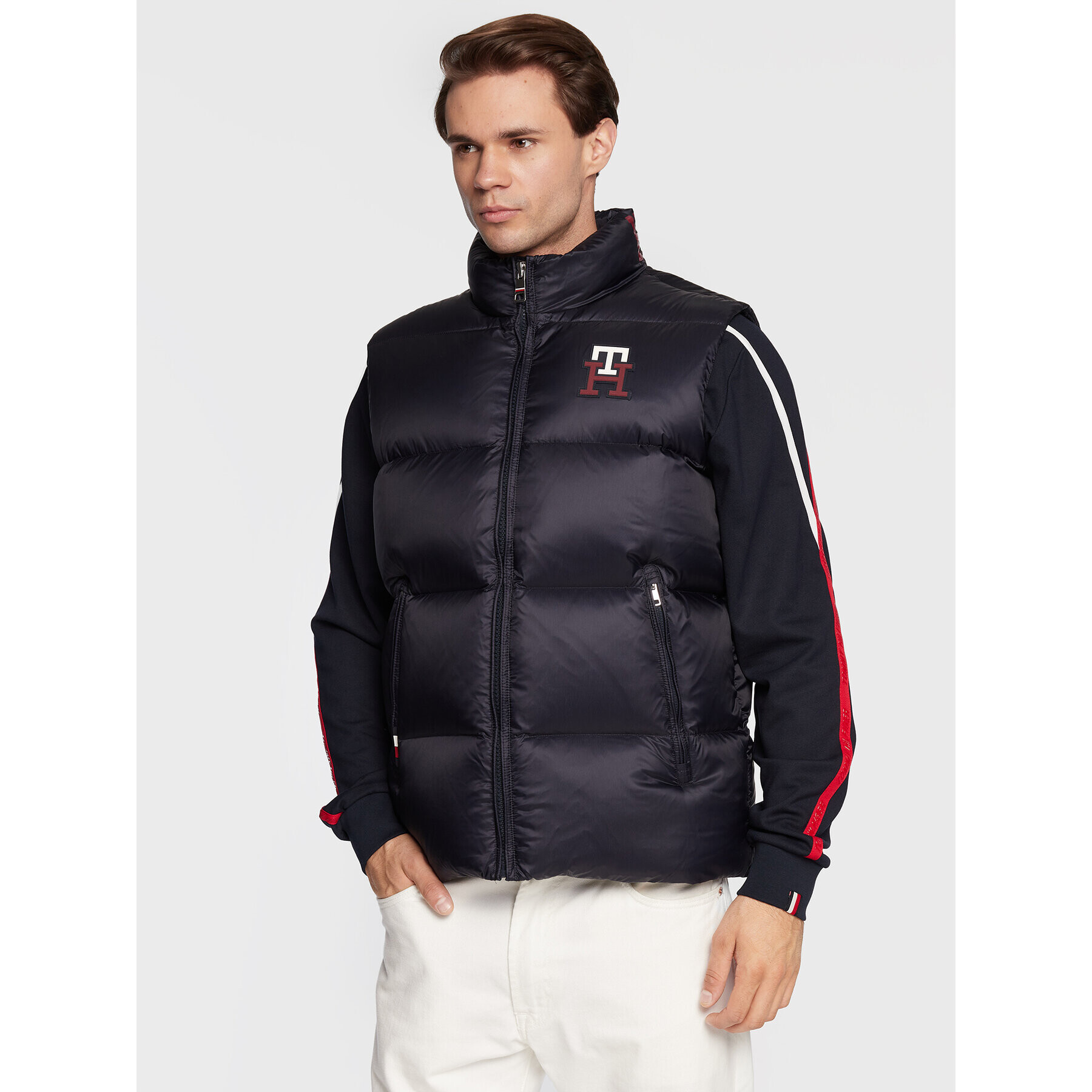 Tommy Hilfiger Vestă Zero Gravity MW0MW28732 Bleumarin Regular Fit - Pled.ro