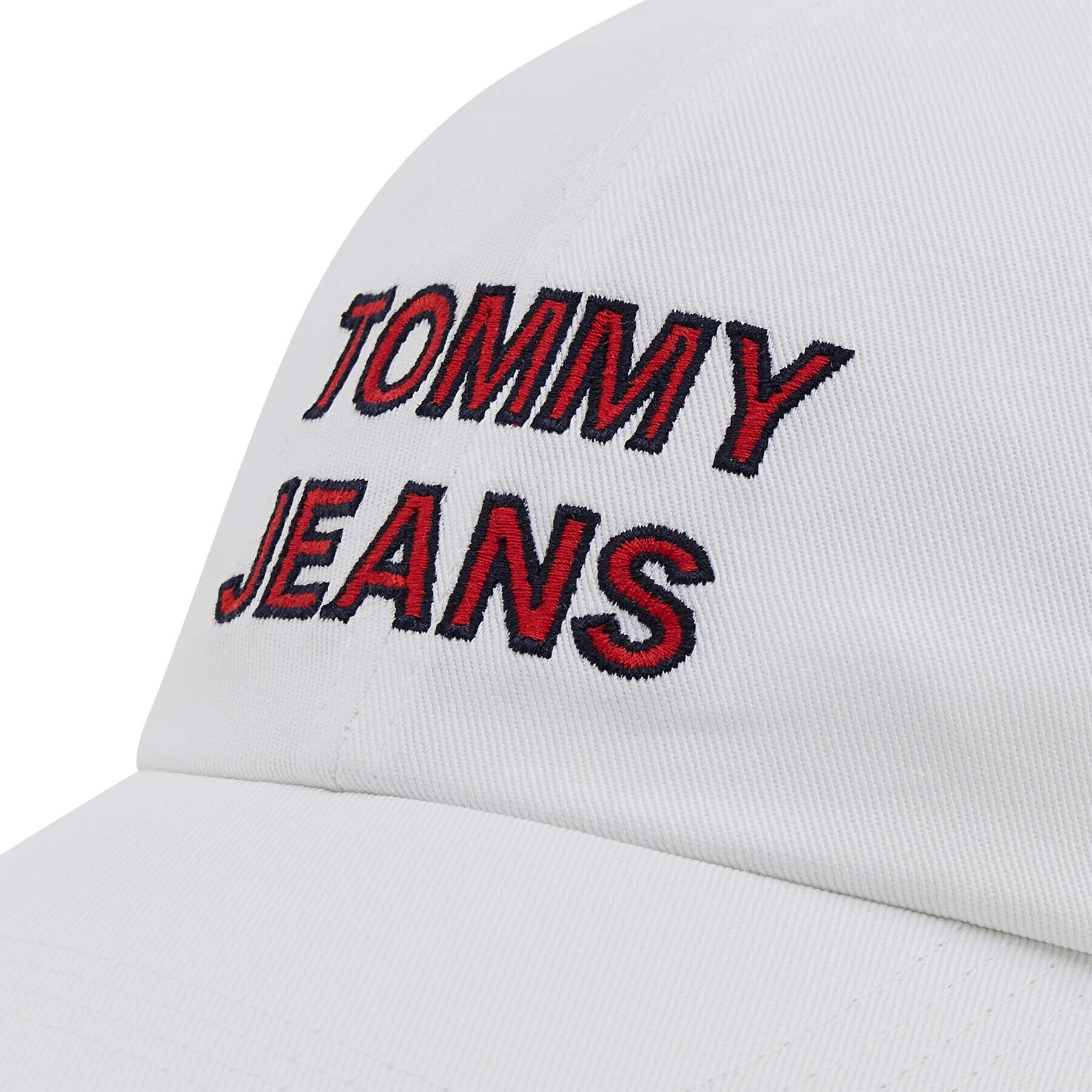 Tommy Jeans Șapcă Graphic Cap AW0AW10191 Alb - Pled.ro